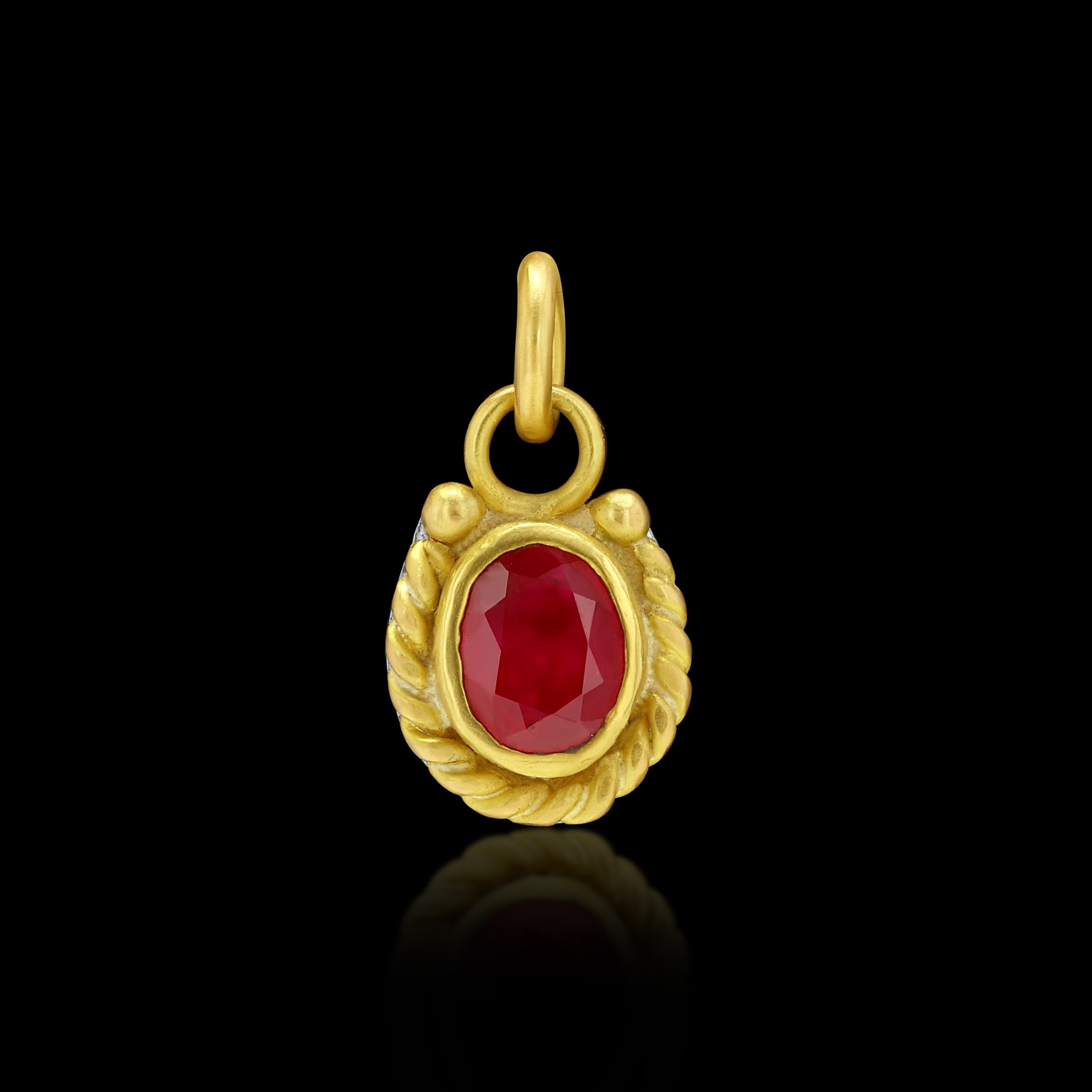 Small ruby pendant