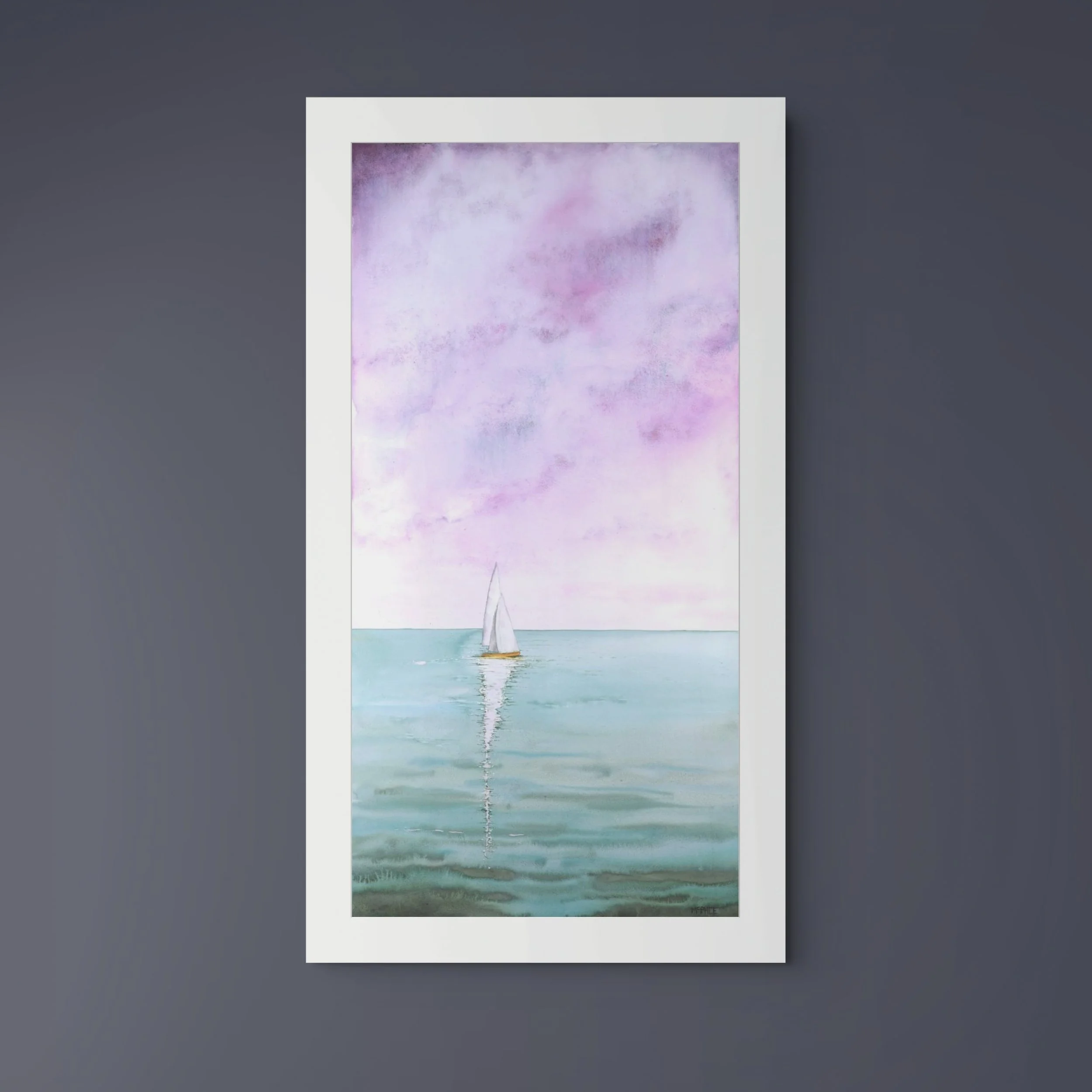 Night Sail Matted.jpg