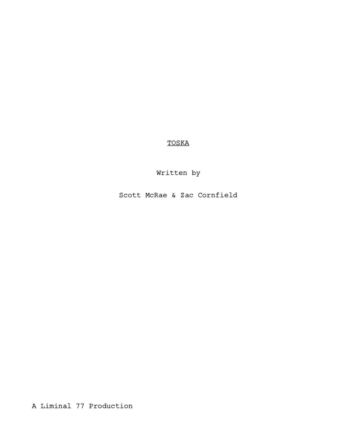 &amp; we&rsquo;re happy to announce a couple lovely writers of the third installment of our anthology series 🖤 @heartizac &amp; Scott McRae!

These two dudes wrote the episode TOSKA, which follows the sin of Sloth. This was an adventure to make &amp
