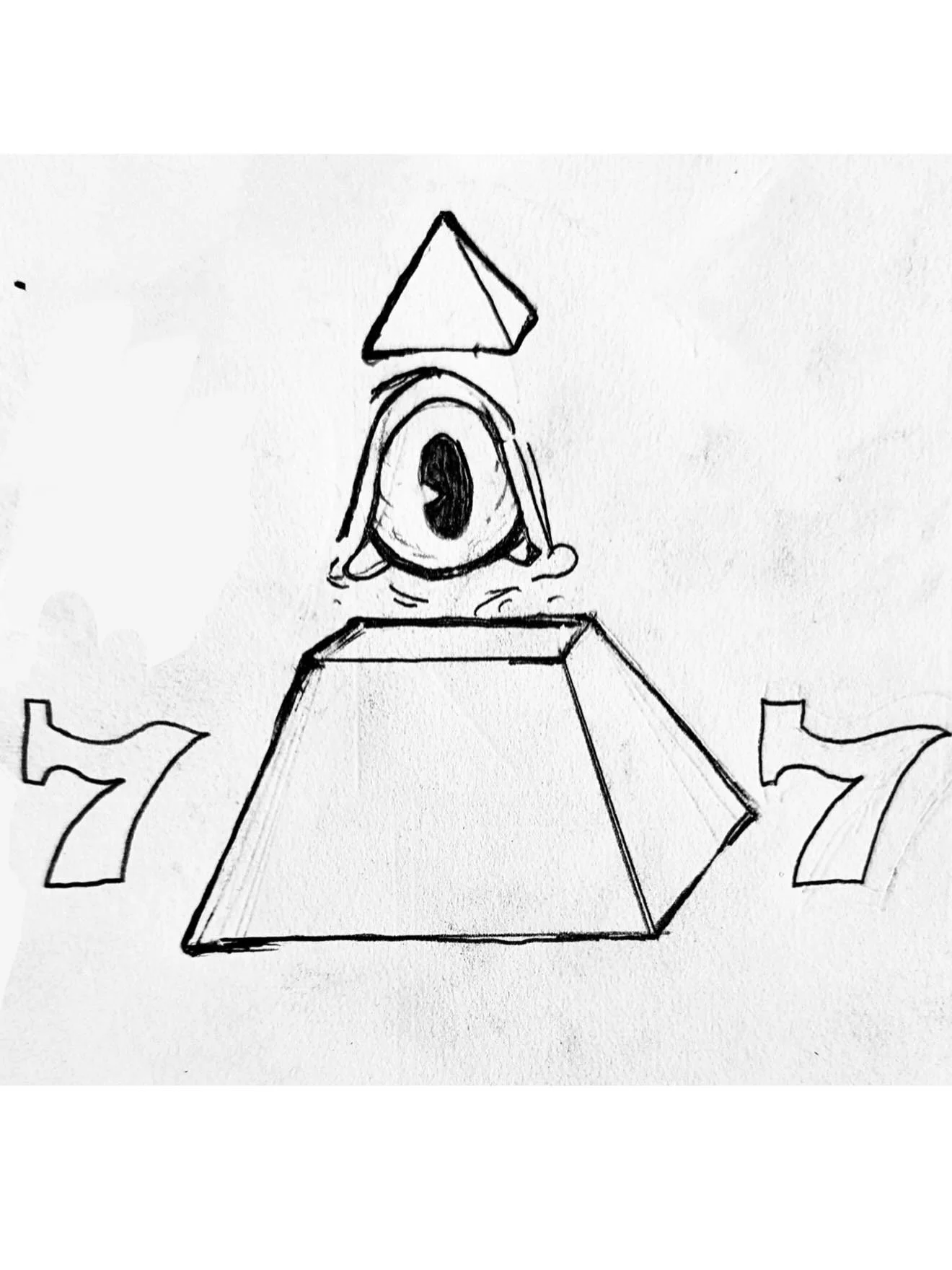 Please say hello to Prymus, our pyramid shaped pal! 

Created by the insanely talented @elijahkelly54. We&rsquo;ve been taking care of Prymus for awhile now thanks to his incredible mind. We came across some videos he made featuring Prymus PLUS the f