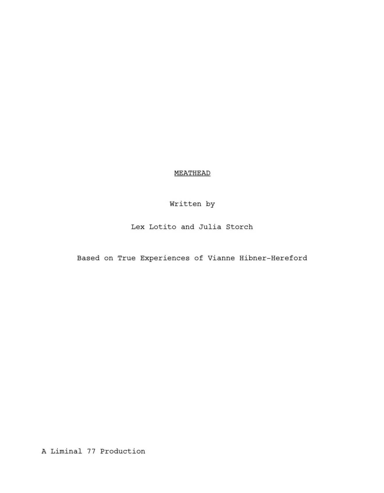 MEATHEAD 🧫

We somehow made this in a day, with a week of prep because Vianne had a cinematography final! Follow our lead, Lex Lotito, discover that their Craigslist gig involves feeding a hungry mansion.

Written &amp; Directed by @julia_storchie &