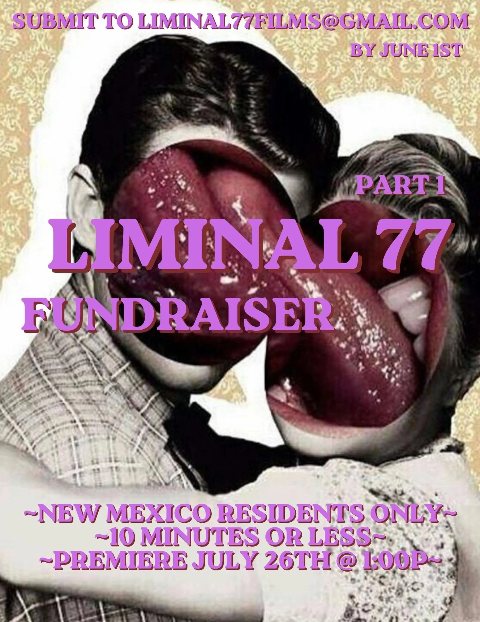 SUBMISSIONS OPEN

If you have a completed short film under 10 minutes and you&rsquo;d like to be part of Liminal 77&rsquo;s first screening at the Guild, please send a link to your film to liminal77films@gmail.com.

Submissions due June 1st.
New Mexi