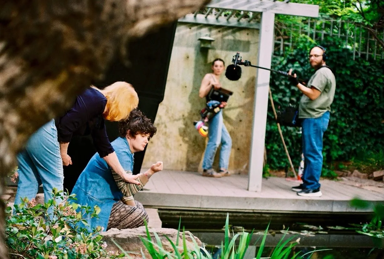 A little behind the scenes taste of the filming for Don&rsquo;t Forget to Feed the Koi - our entry for this year&rsquo;s @rackfocusnm  competition!

The pre-production turn around for this project was pretty crazy but our crew and cast all brought th