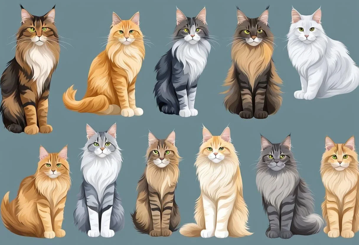 Exploring the 75 Color Variations of Maine Coon Cats