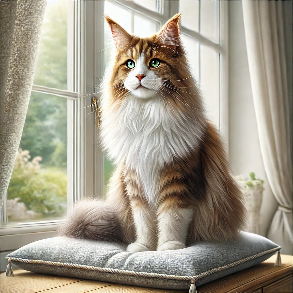 The Gentle Giants of the Cat World. Discovering Maine Coon Characteristics