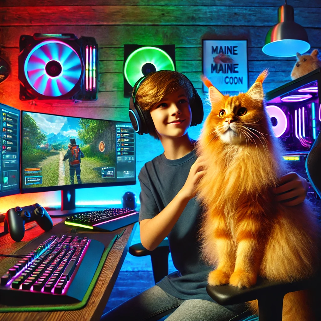 Why Pets Are Great for Kids—Especially Maine Coon Cats!