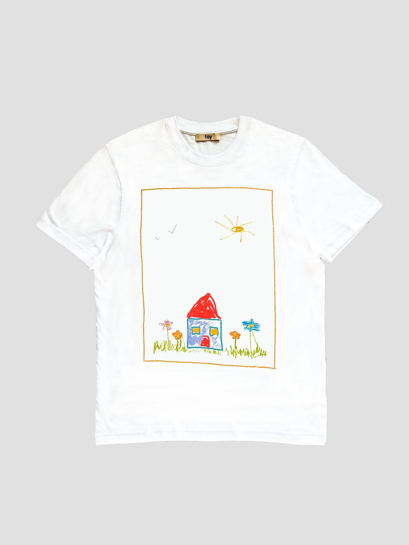 "house" printed t-shirt