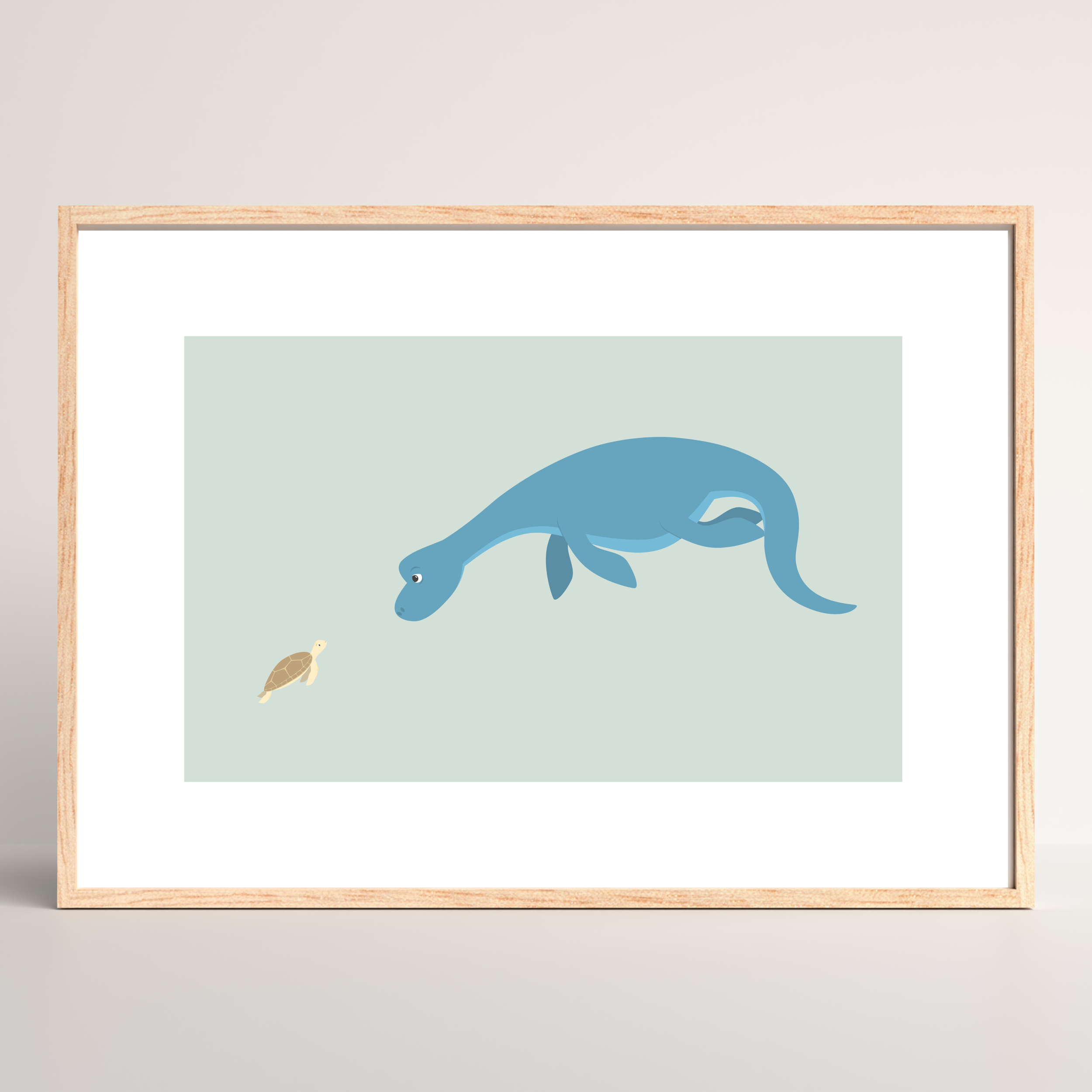 'strangers' print