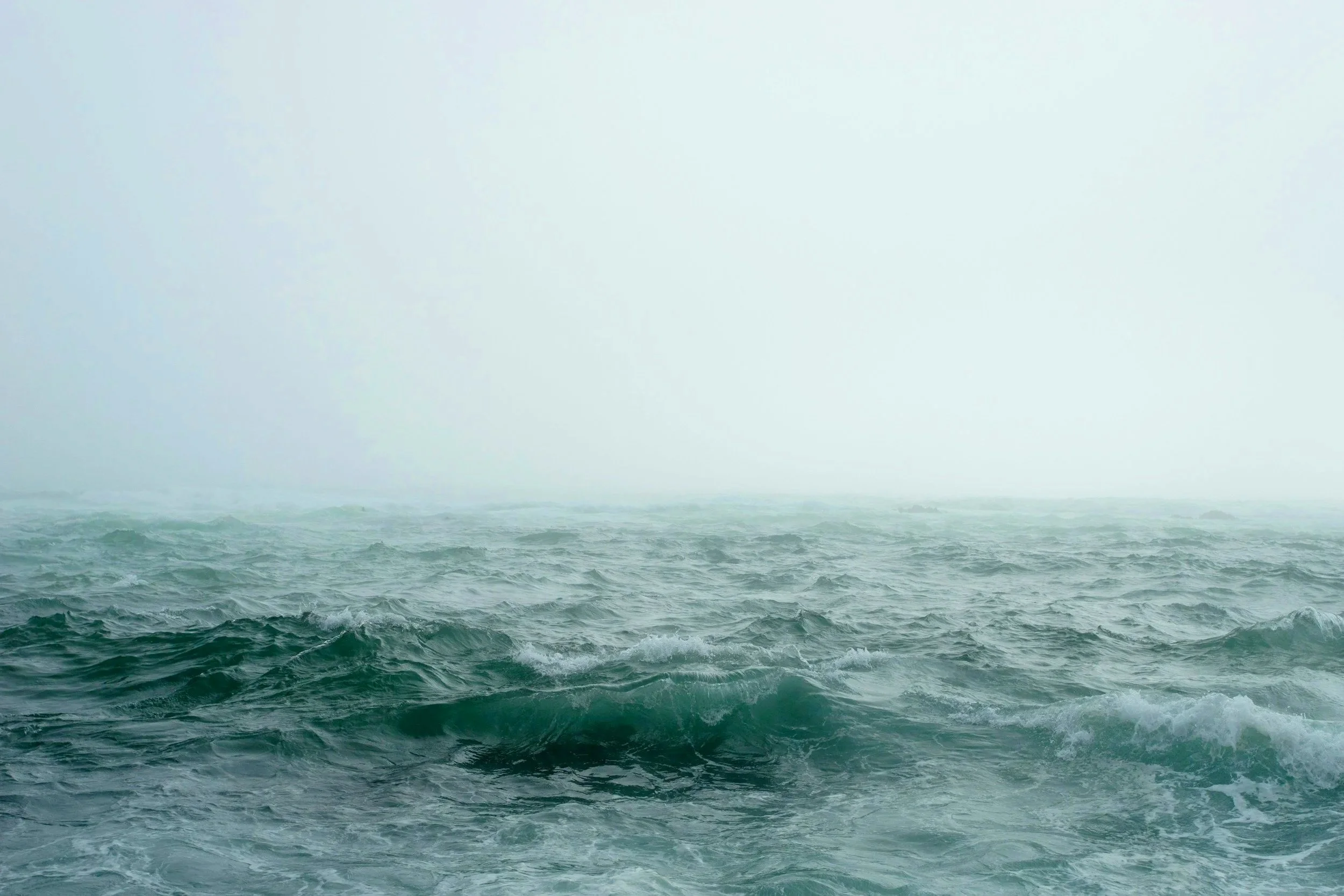 Splashing waves