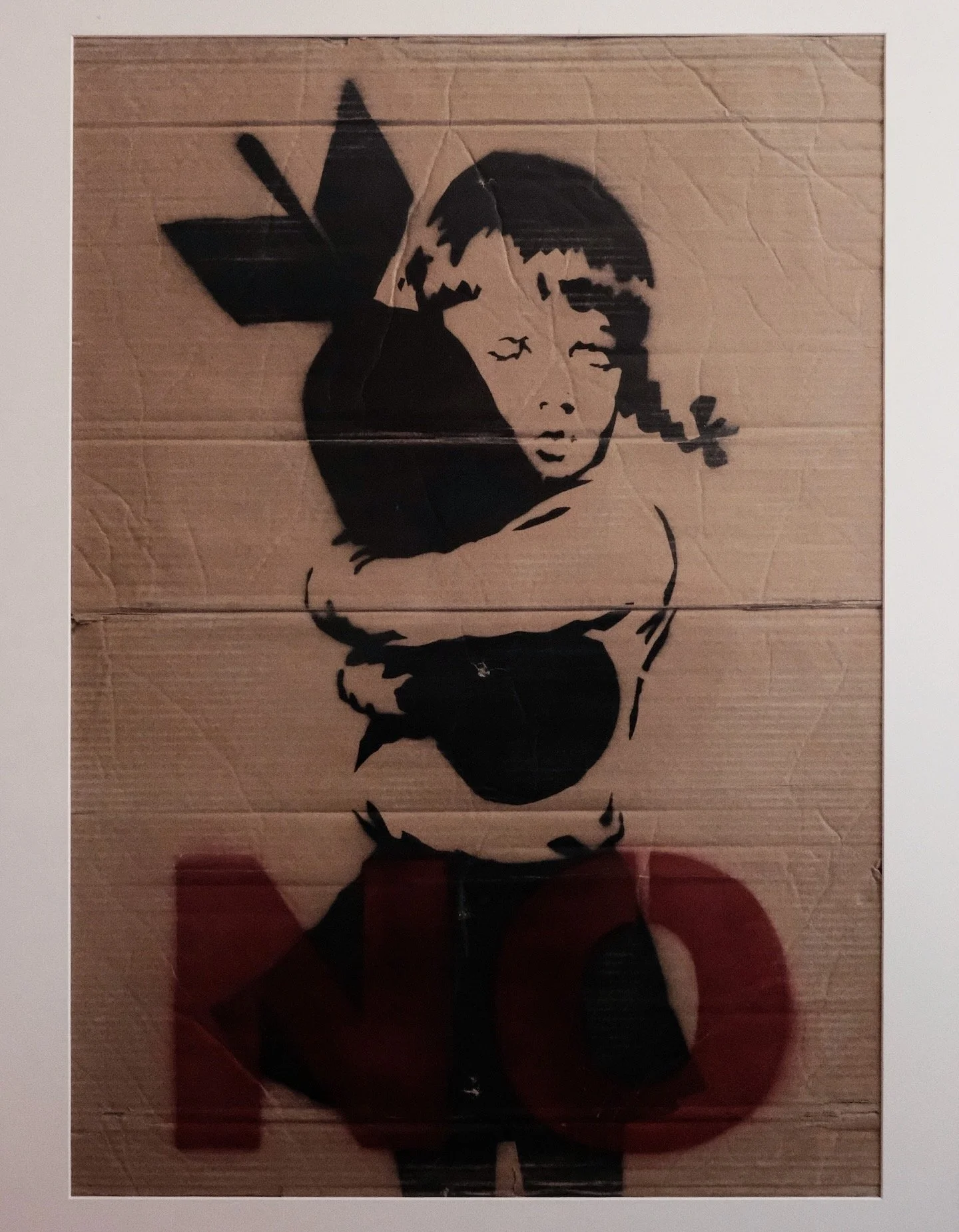 Banksy Original, courtesy of John Brandler