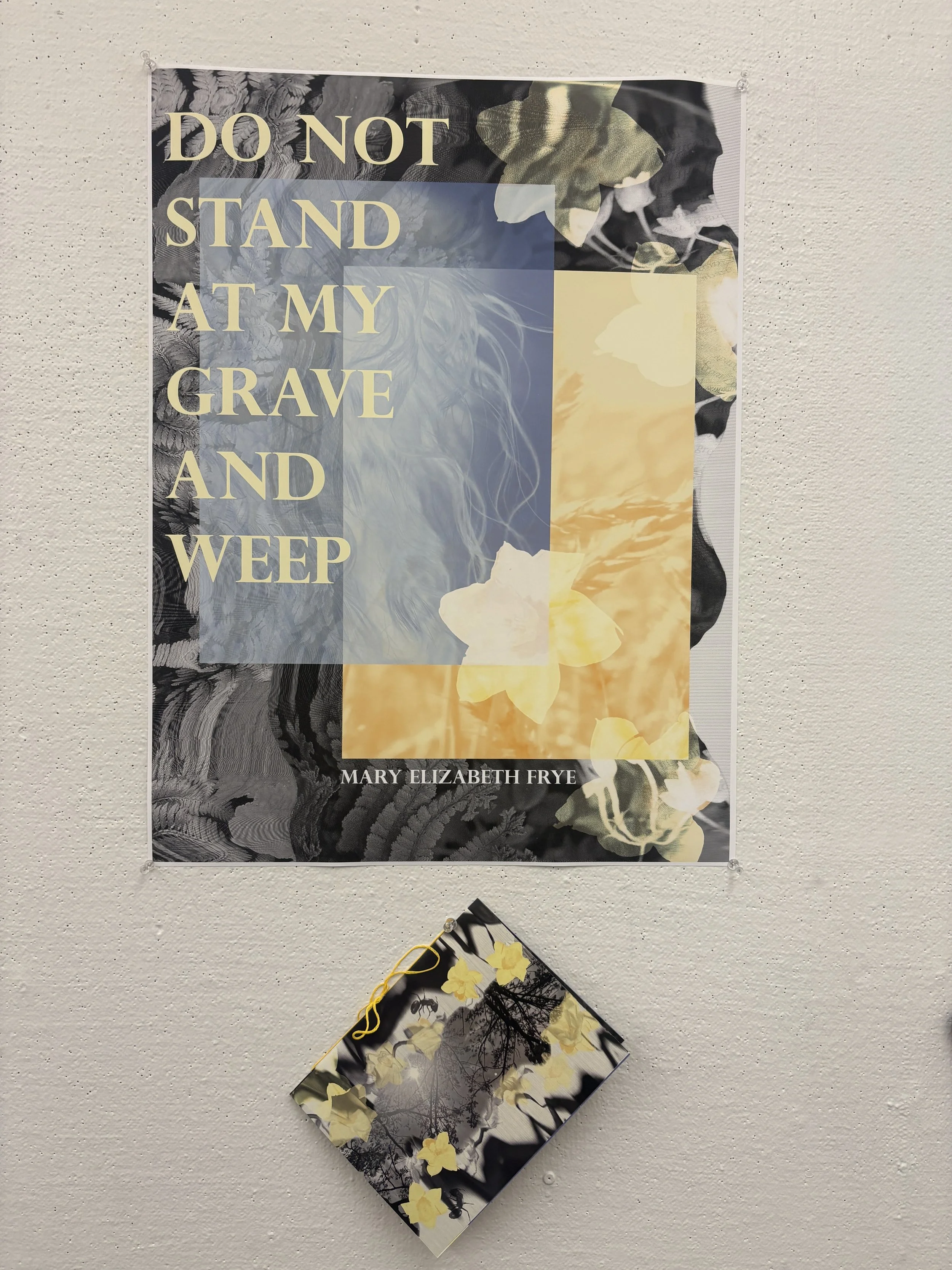 Texture design poster and booklet 
