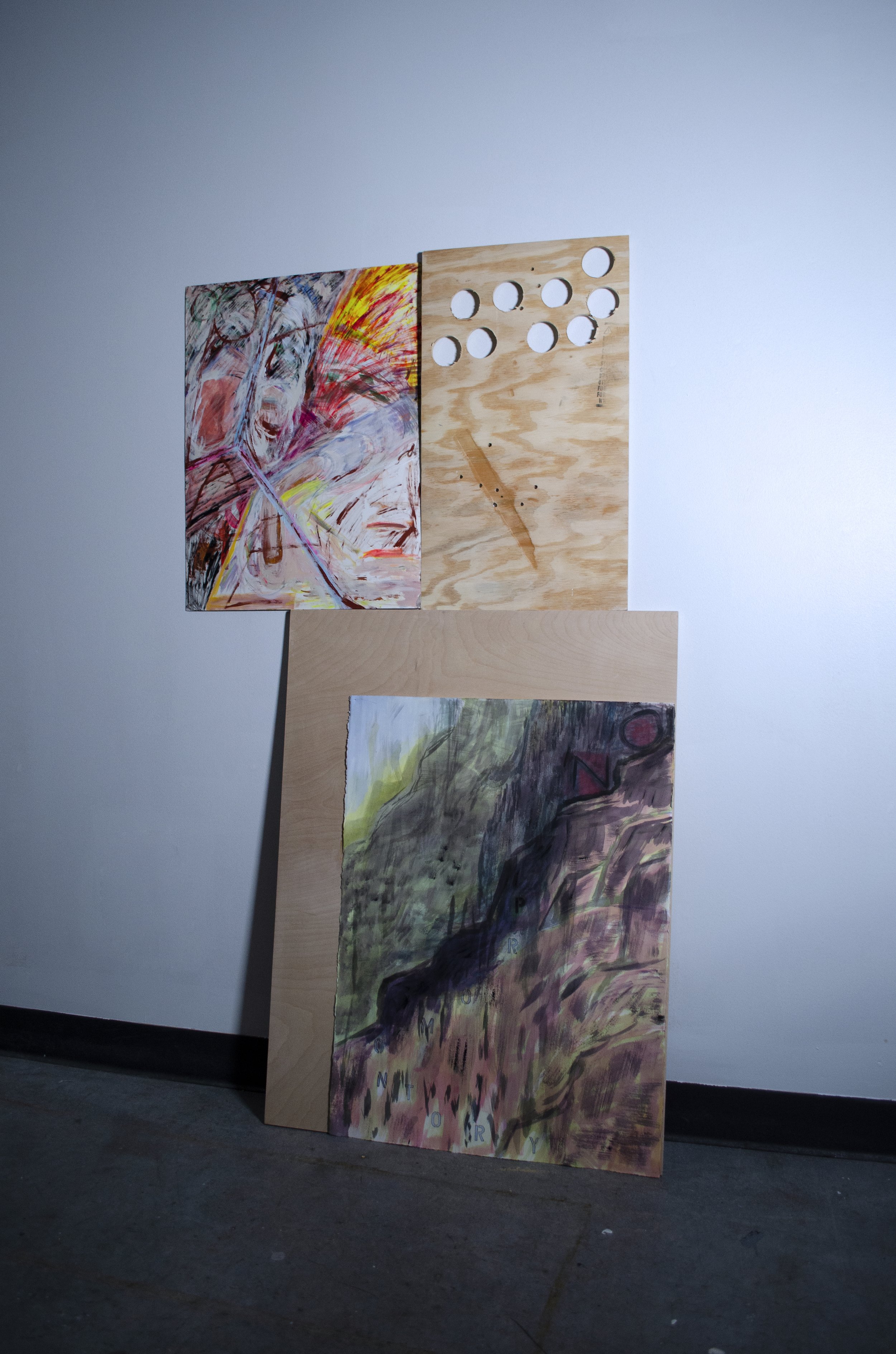  Untitled , poster, 48×24 inches, (collaboration with Kathleen McShane) 