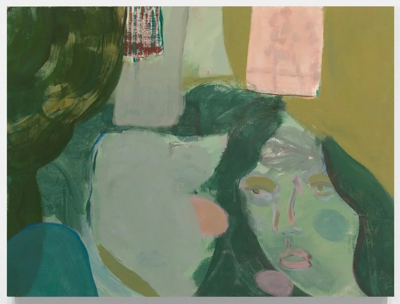    Untitled , acrylic gouache on paper, 18×24 inches 