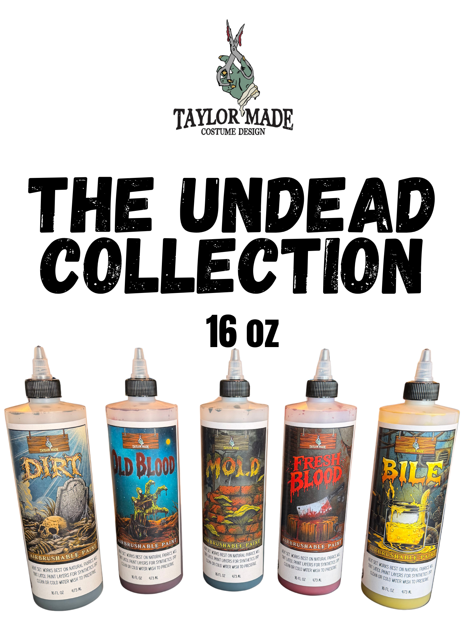 The Undead Airbrushable Paint Collection Kits