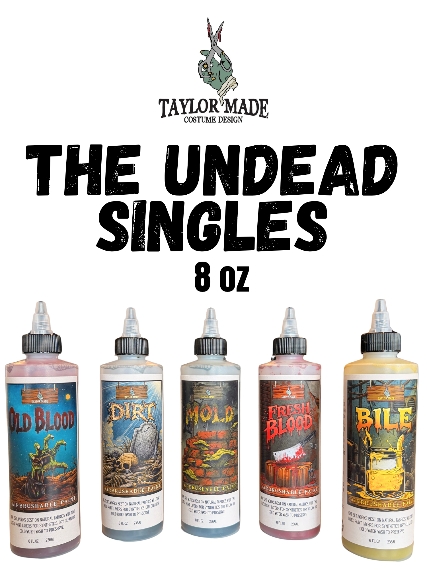 Undead Airbrushable Single Paints