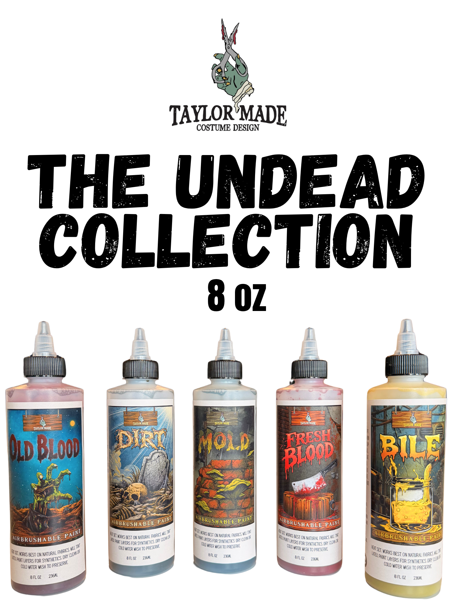 The Undead Airbrushable Paint Collection Kits