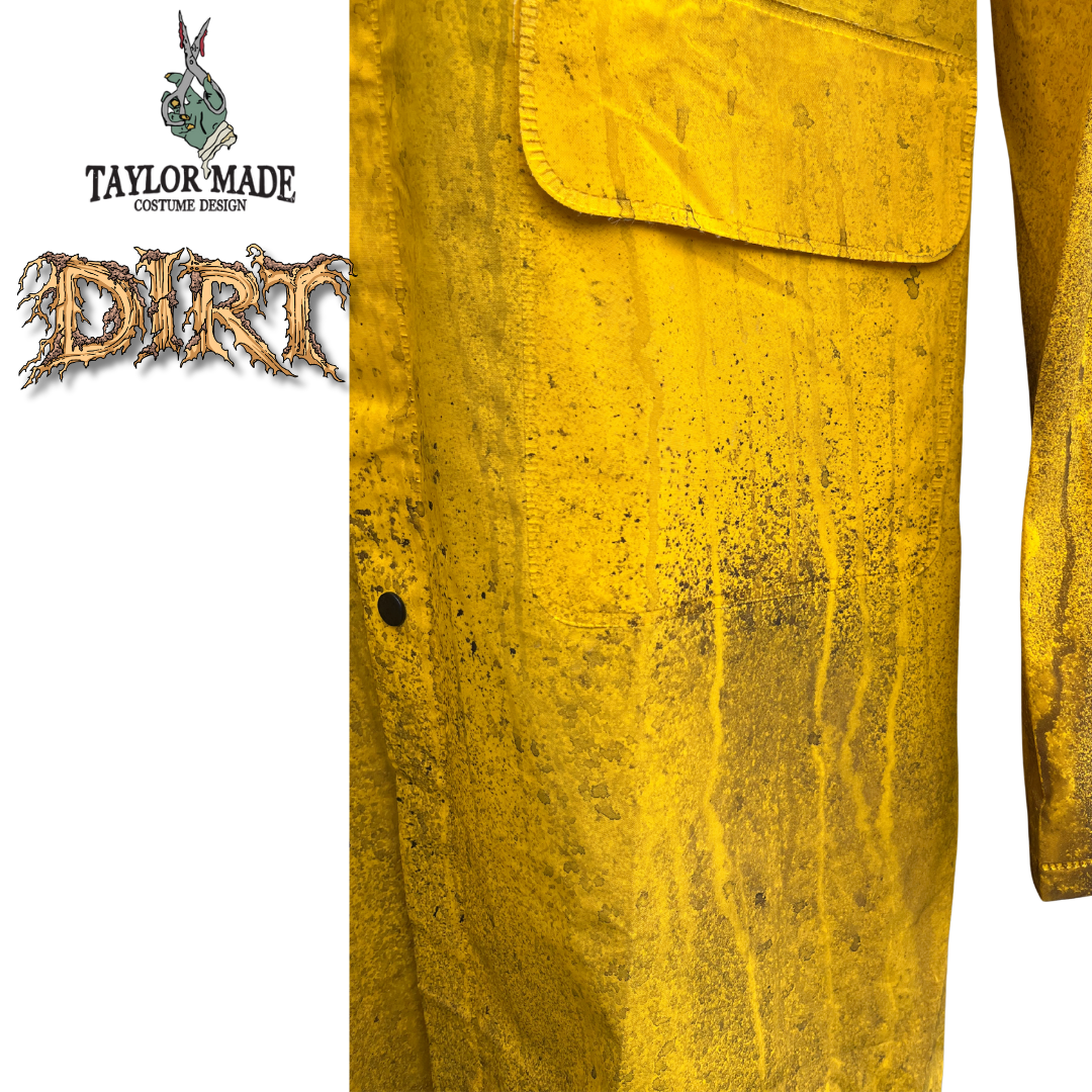 Airbrushable Dirt color example of paint quality