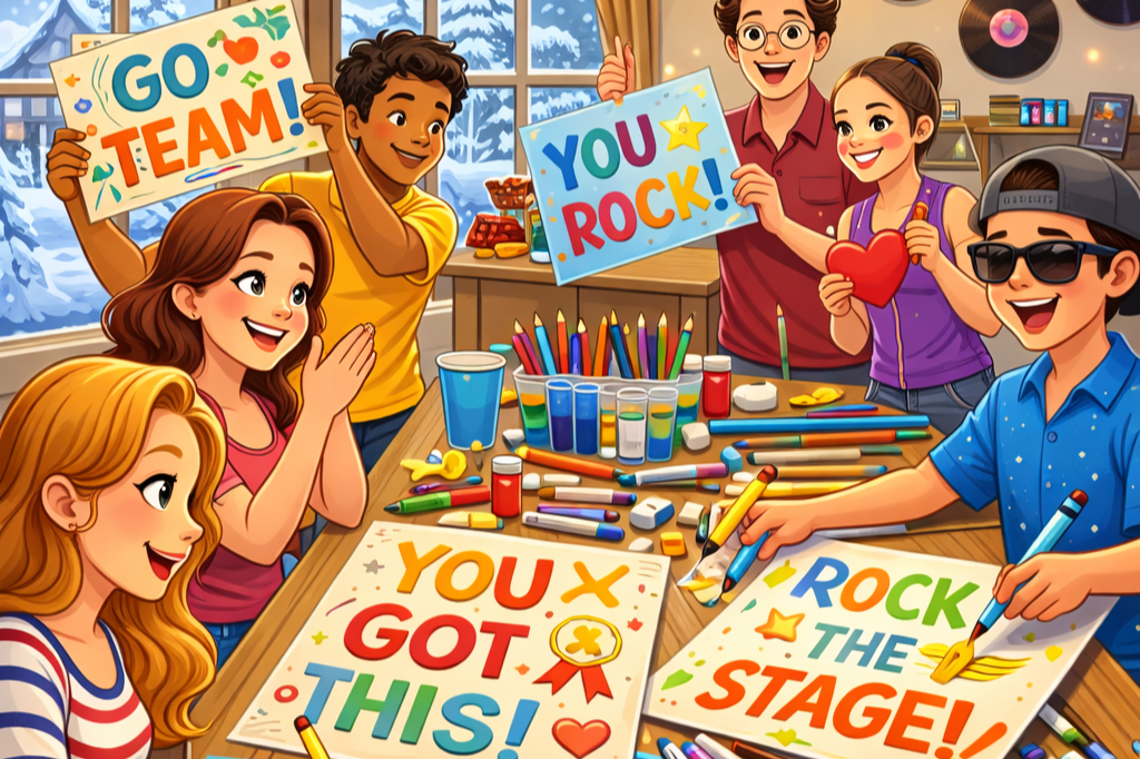 🎨 Help Us Cheer On Our Performers!