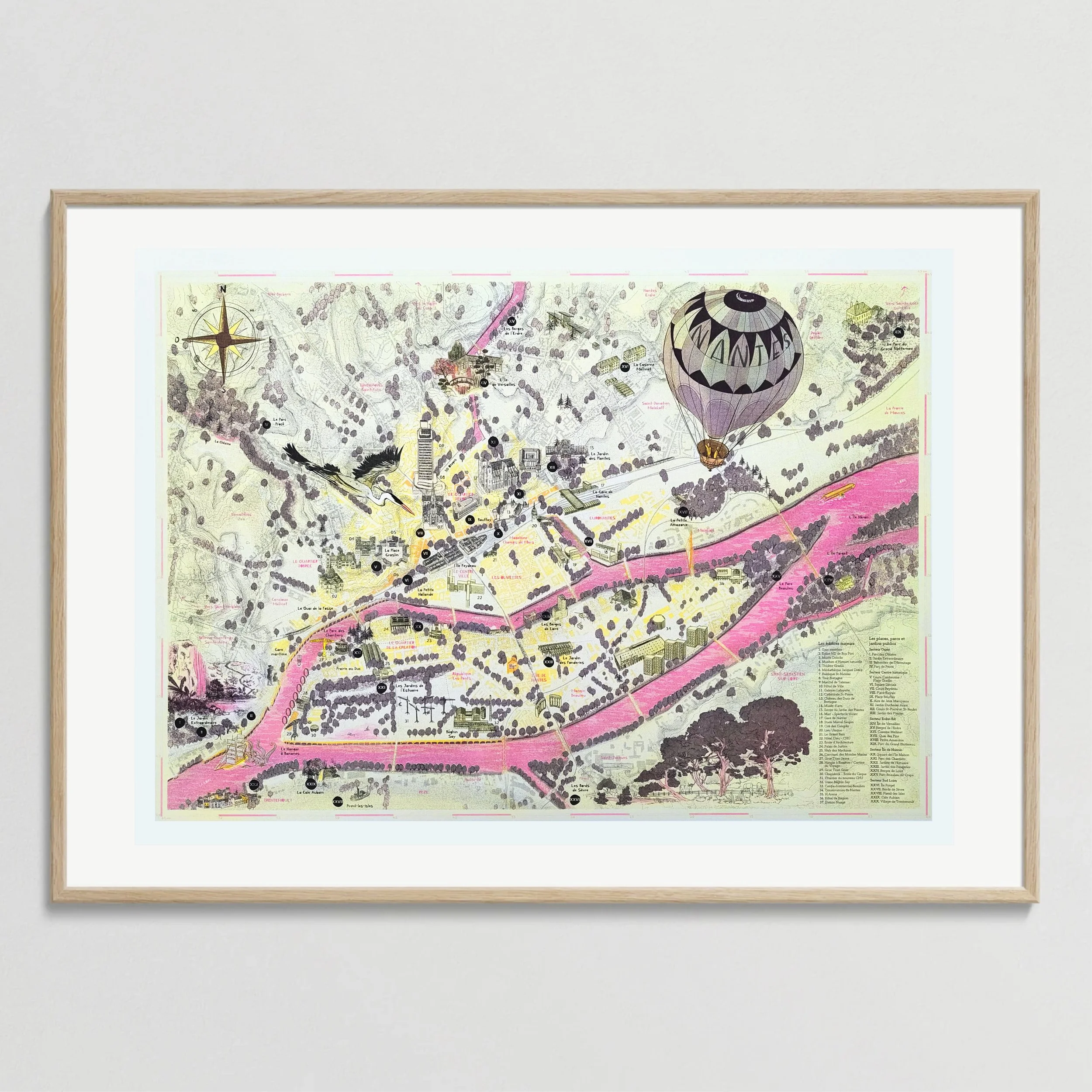 Cartographie de Nantes