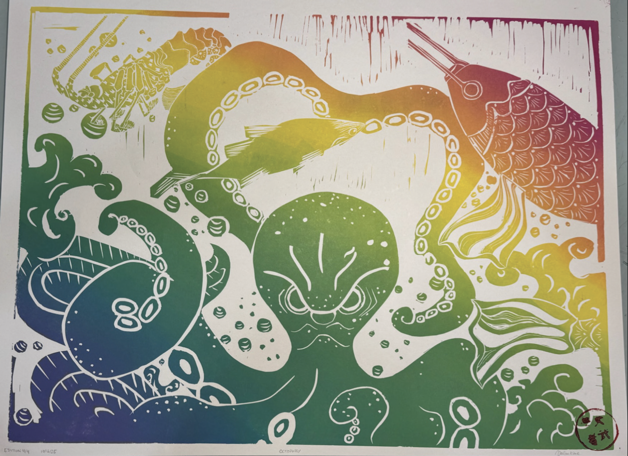 Octopussy (Rainbow Gradient)