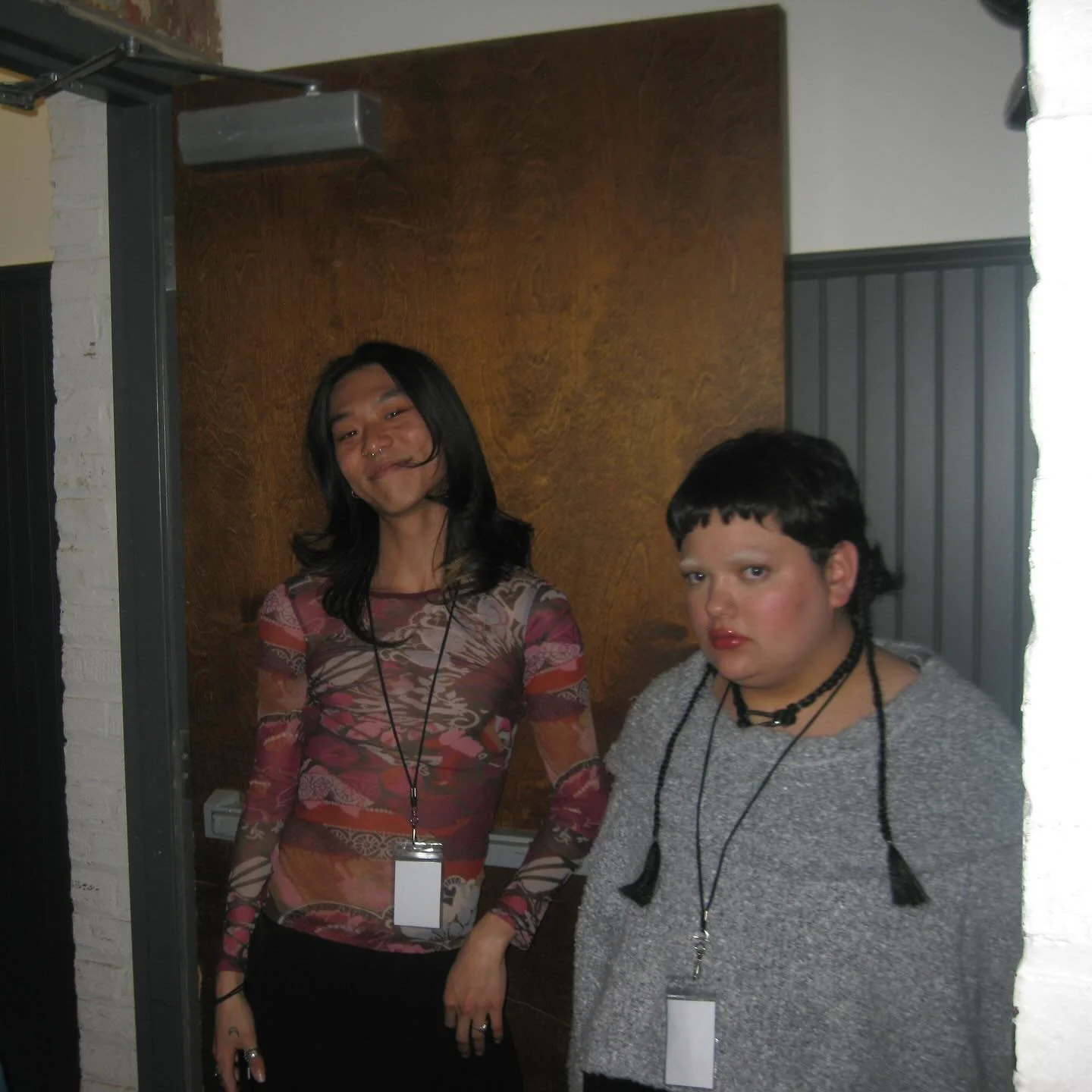 threaded week done! styled some looks in two collections, ran back of house,met great people, pinned tf out of myself 😞😞 but a great moment in time. 

Thank you to my team (@transsexual.angel @dakota.collects), my boh team, my models, and those aro