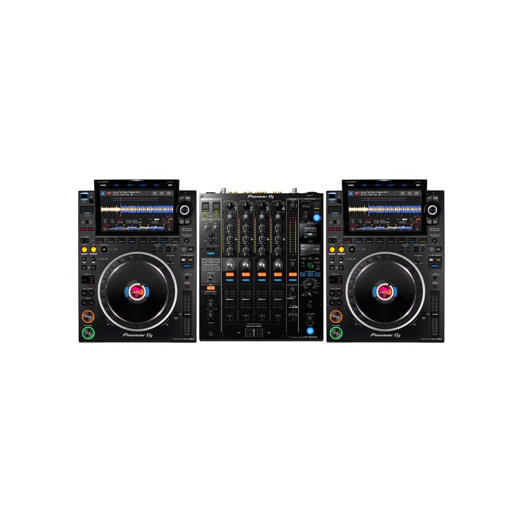 PIONEER CDJ3000 & DJM900NEXUS2