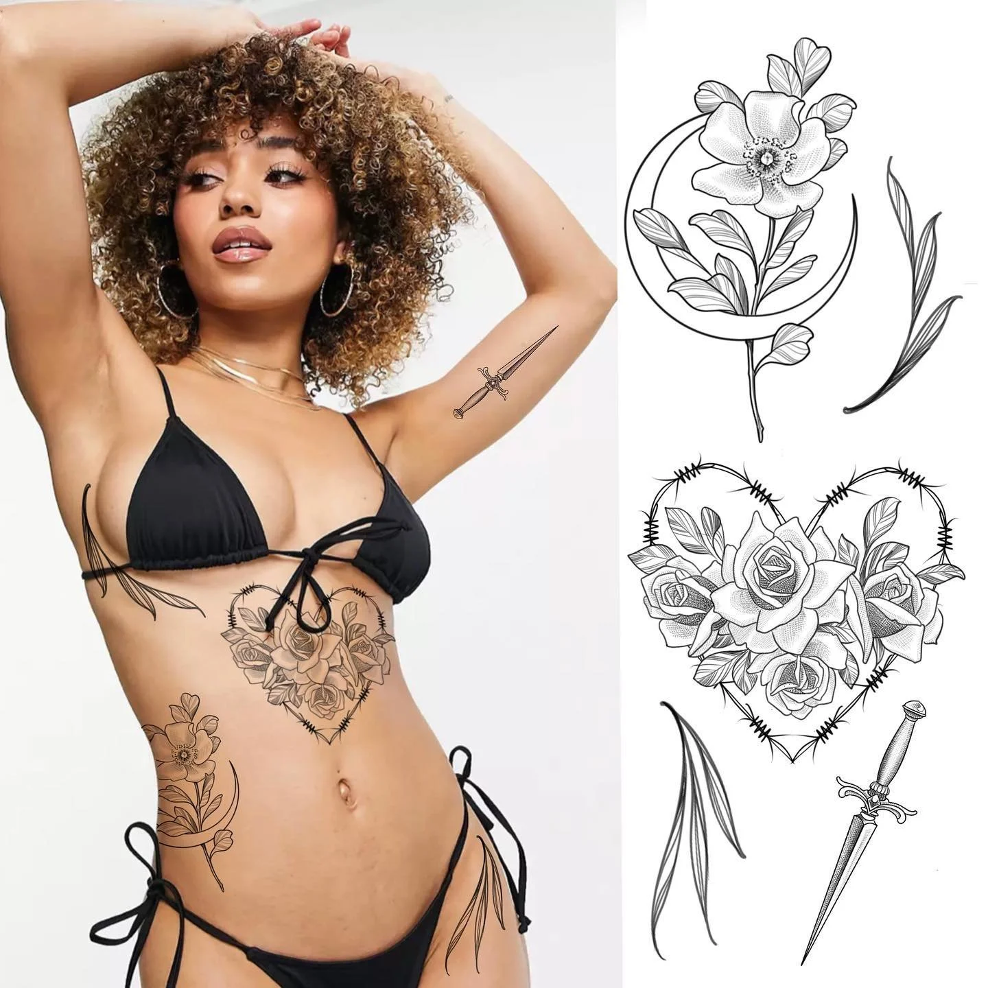 I&rsquo;d really love to start tattooing some more fine line and black work pieces! Here&rsquo;s some wanna do&rsquo;s with placement suggestions. Please also get at me with your ideas, I want to hear them! 

Email littleblackthorntattoo@gmail.com fo