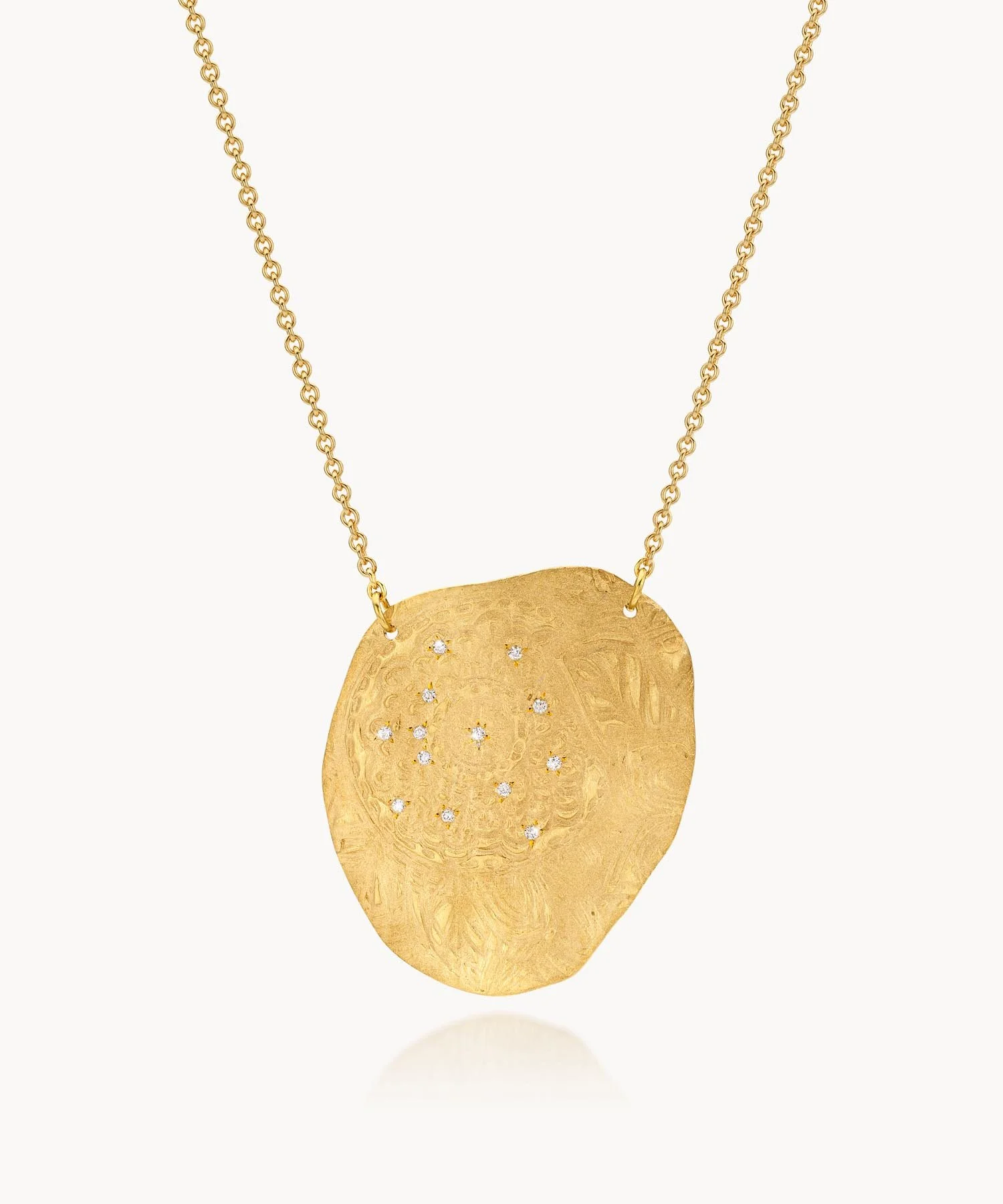 Thesan Flora - Ostra Diamond Pendant