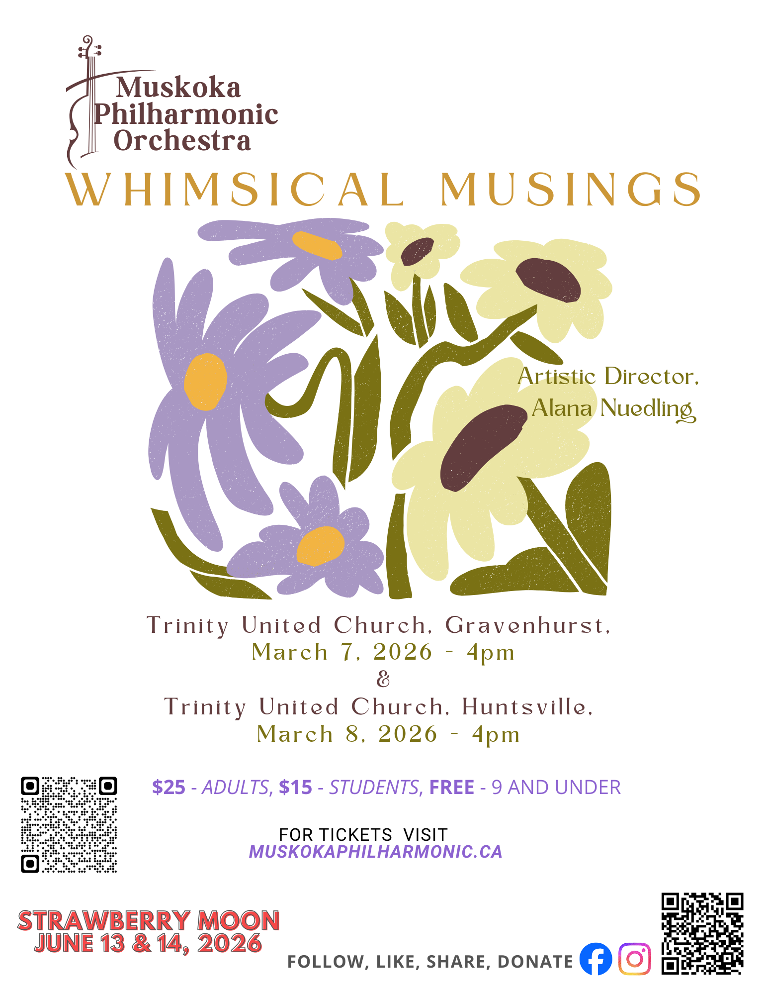 March 7/26 - Gravenhurst - Child 9 & under