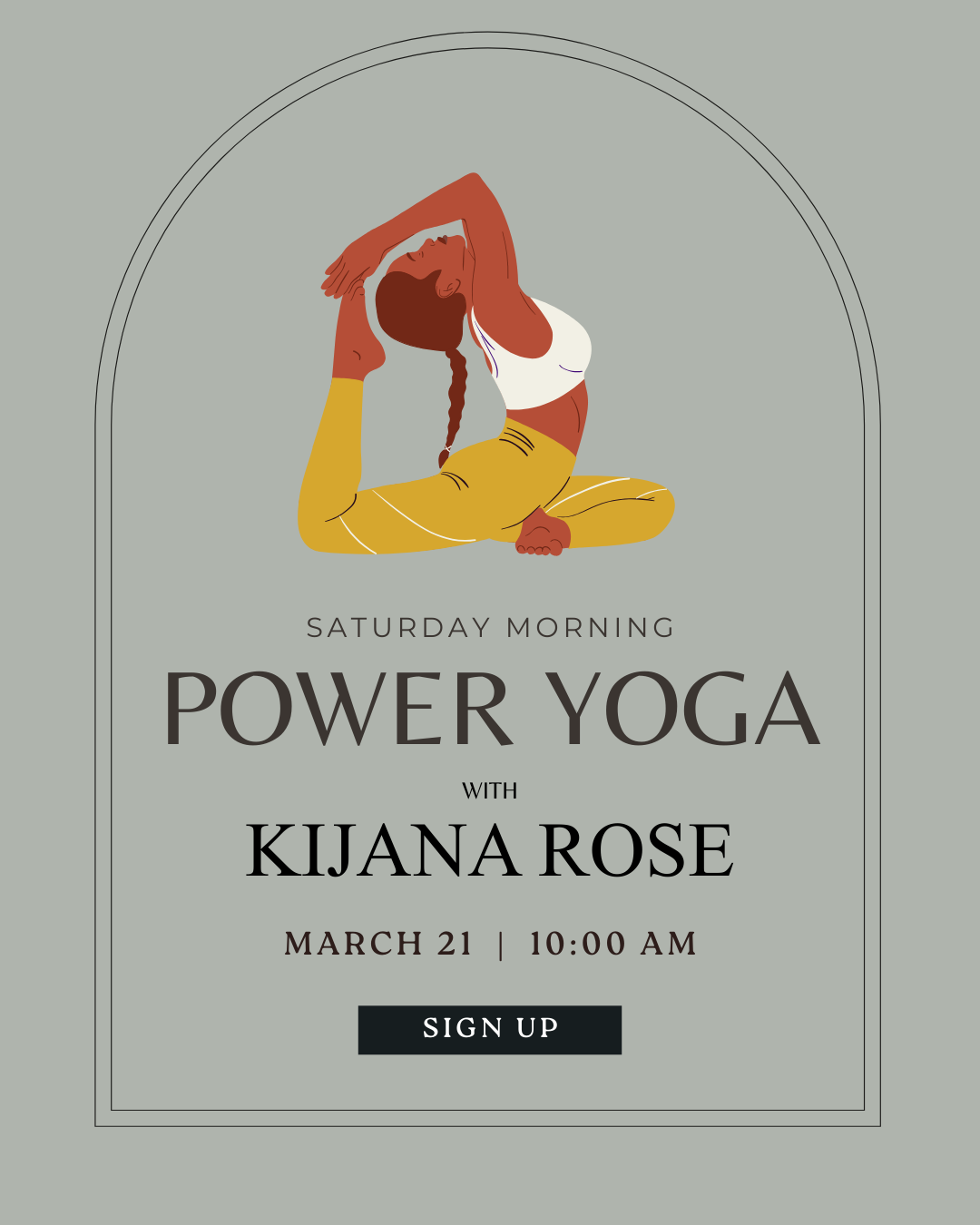10 AM Power Yoga at Golden Wellness House