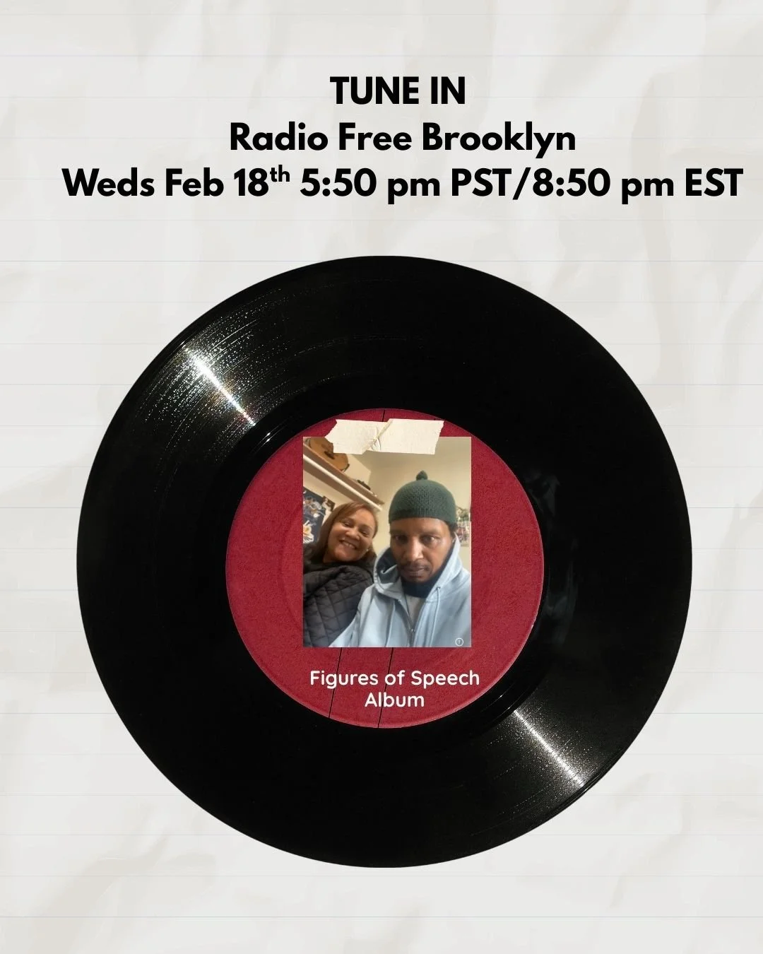 Radio interview/ Weds Feb 18th at 6:15 pm PST