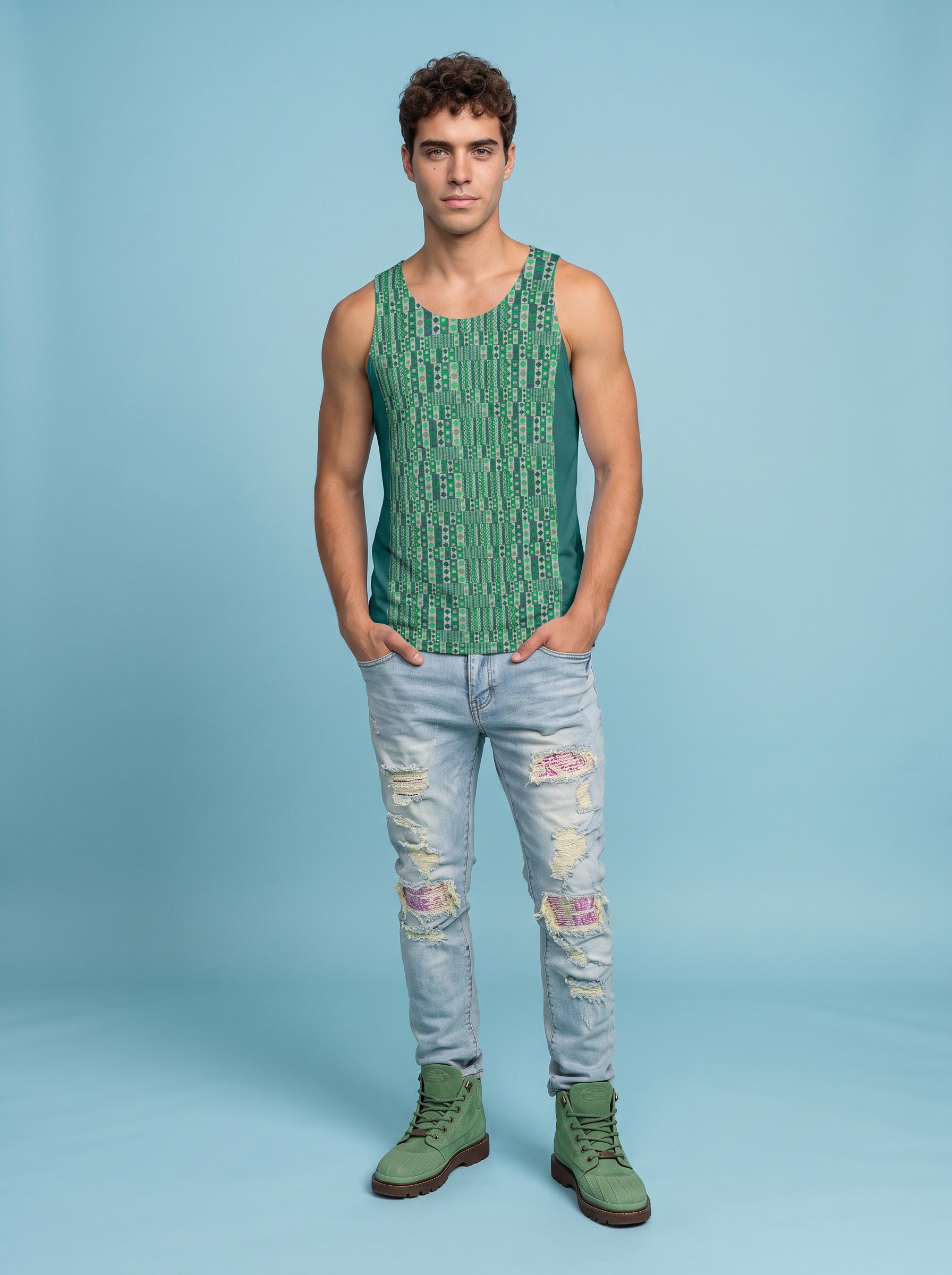" Mean Green " Tank Top