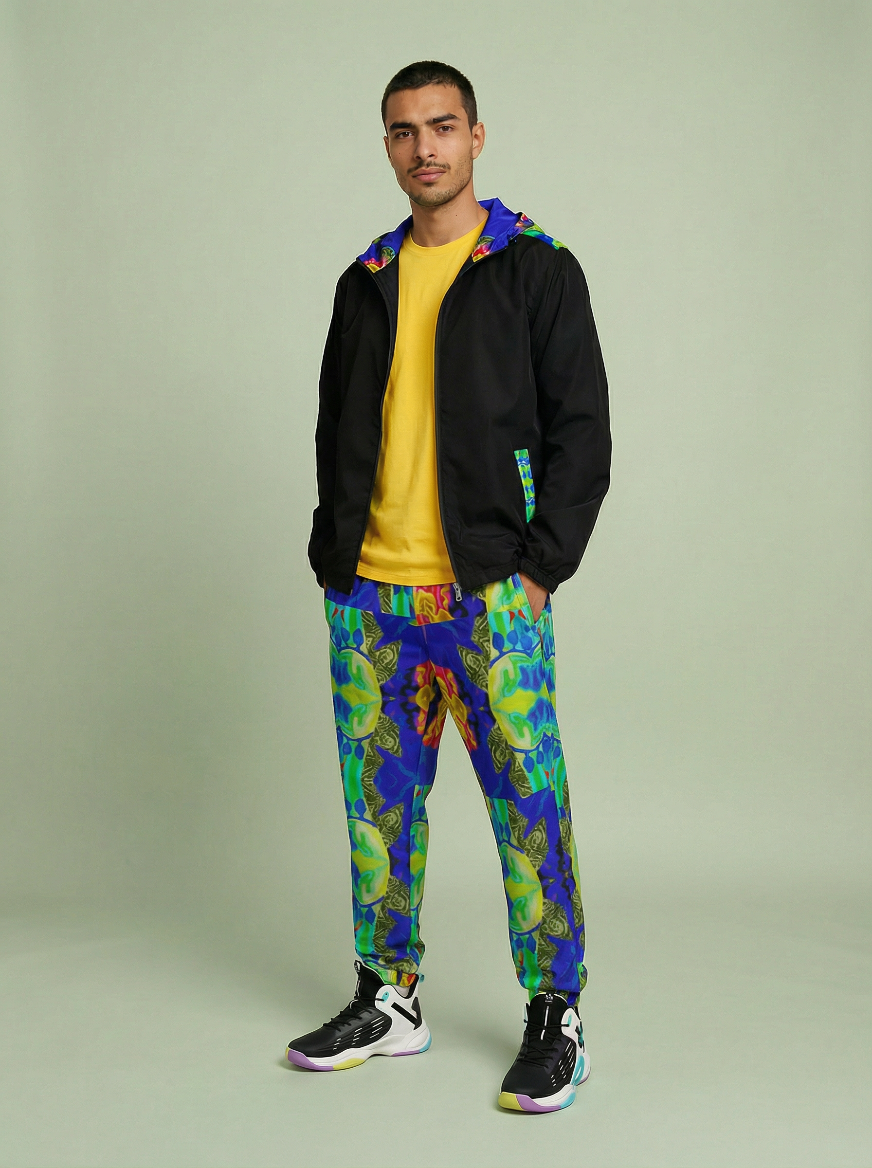 " I'm a Gem! " Men’s windbreaker