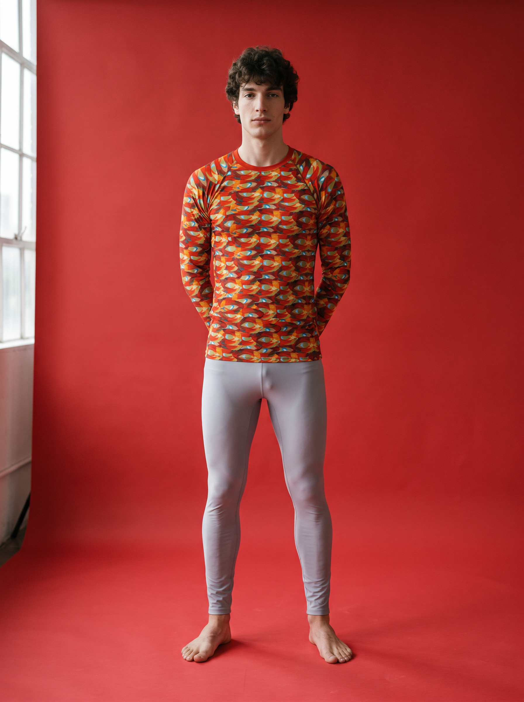 " All Eyes on You " Men's Rash Guard
