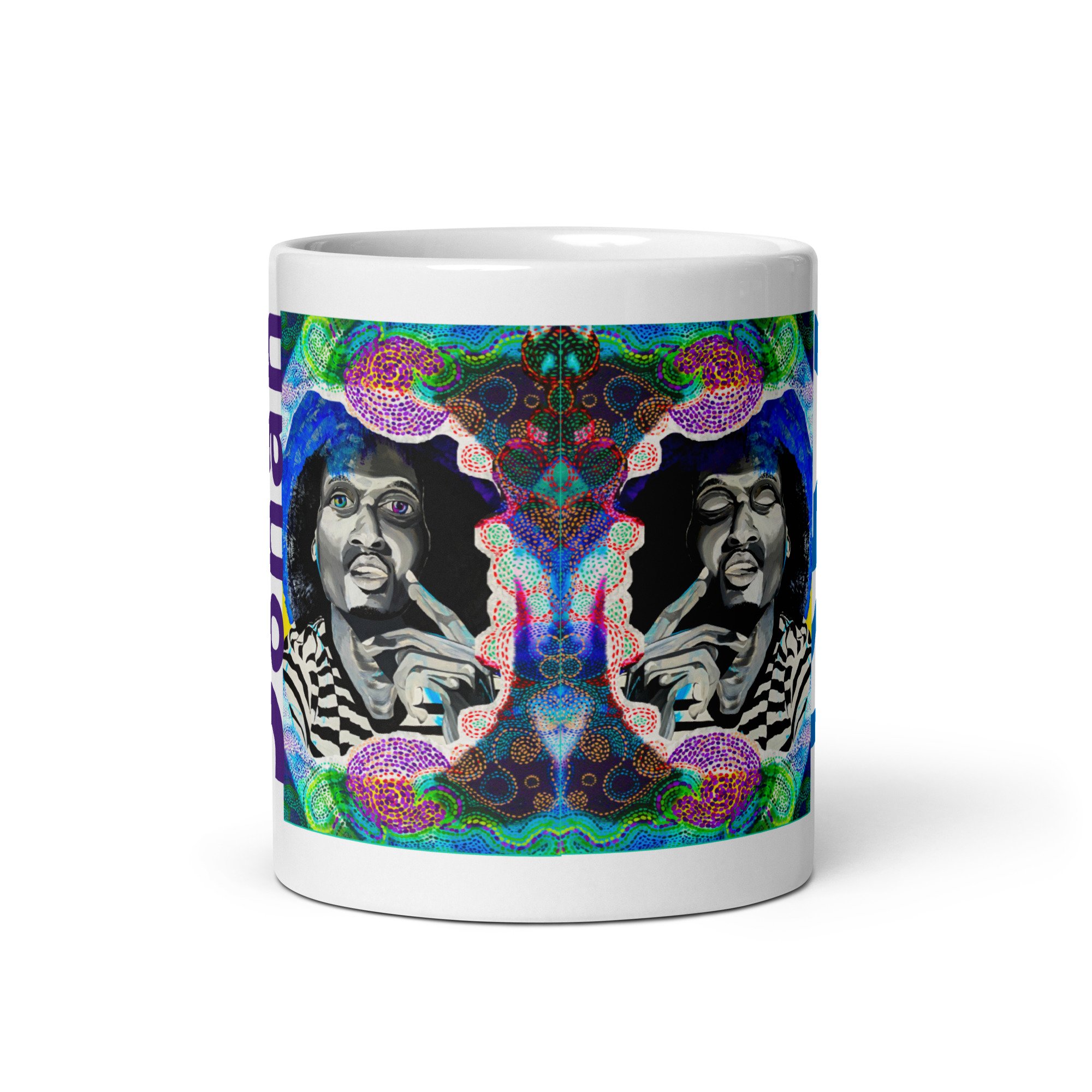 " Mystical & Whimsical " White glossy mug