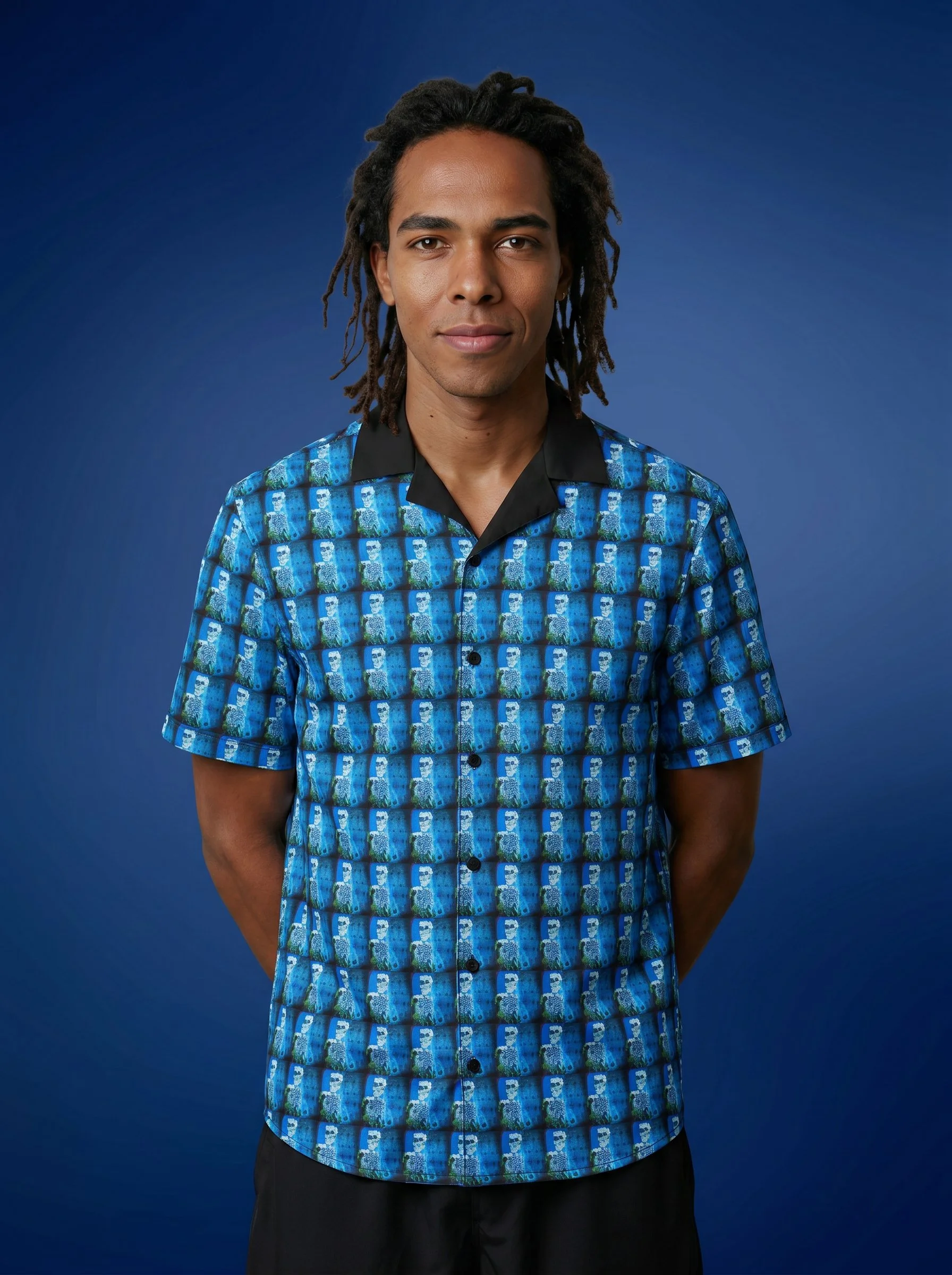 " Sticks & Stones..." Men's Loungewear Button Shirt