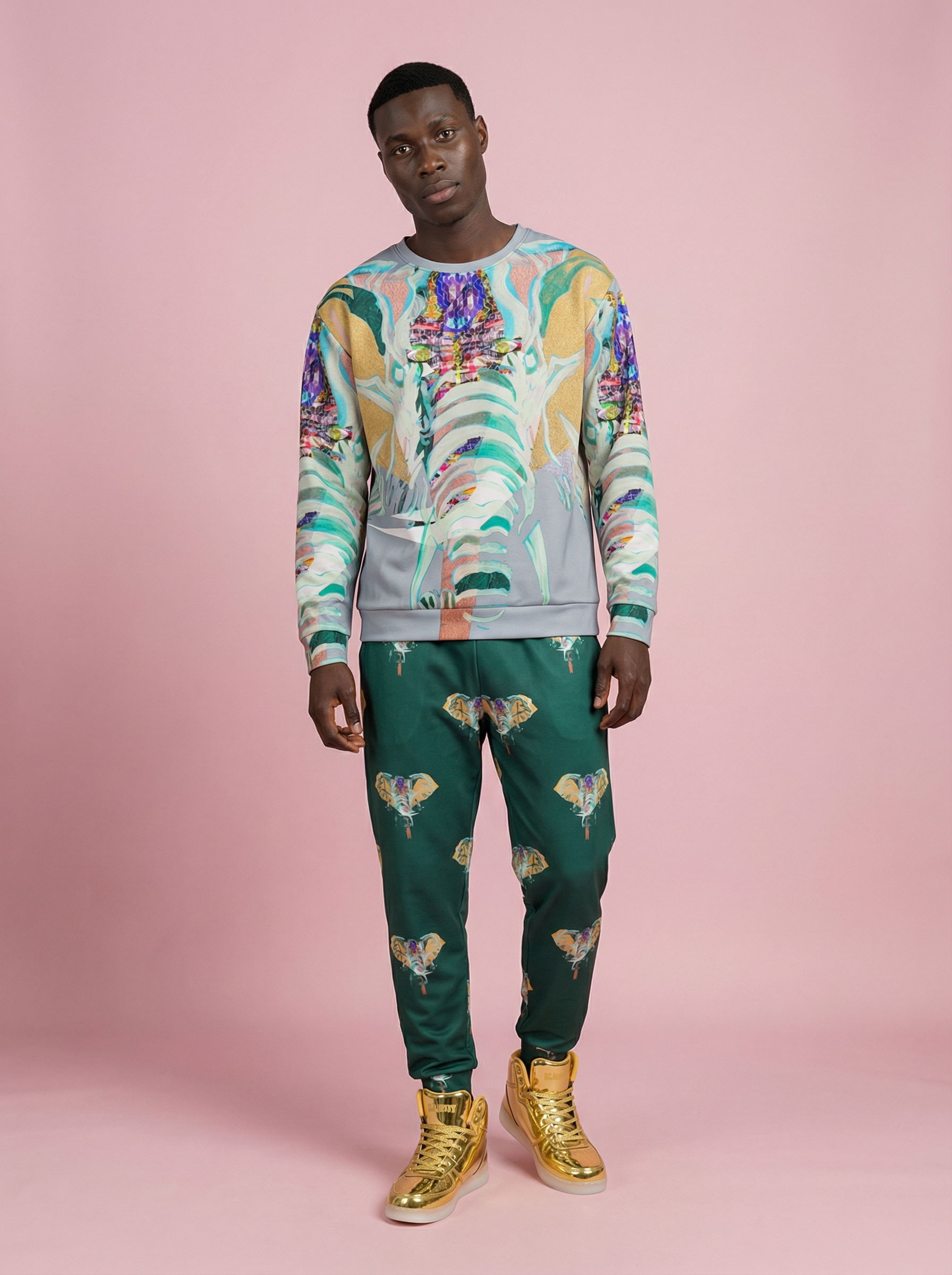 " Robo-Ele " Men's Sweatshirt