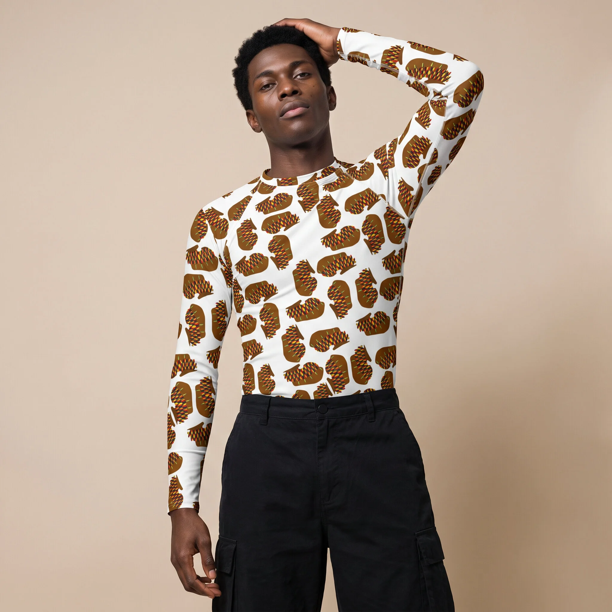 " Fresh Venture " Men's Rash Guard