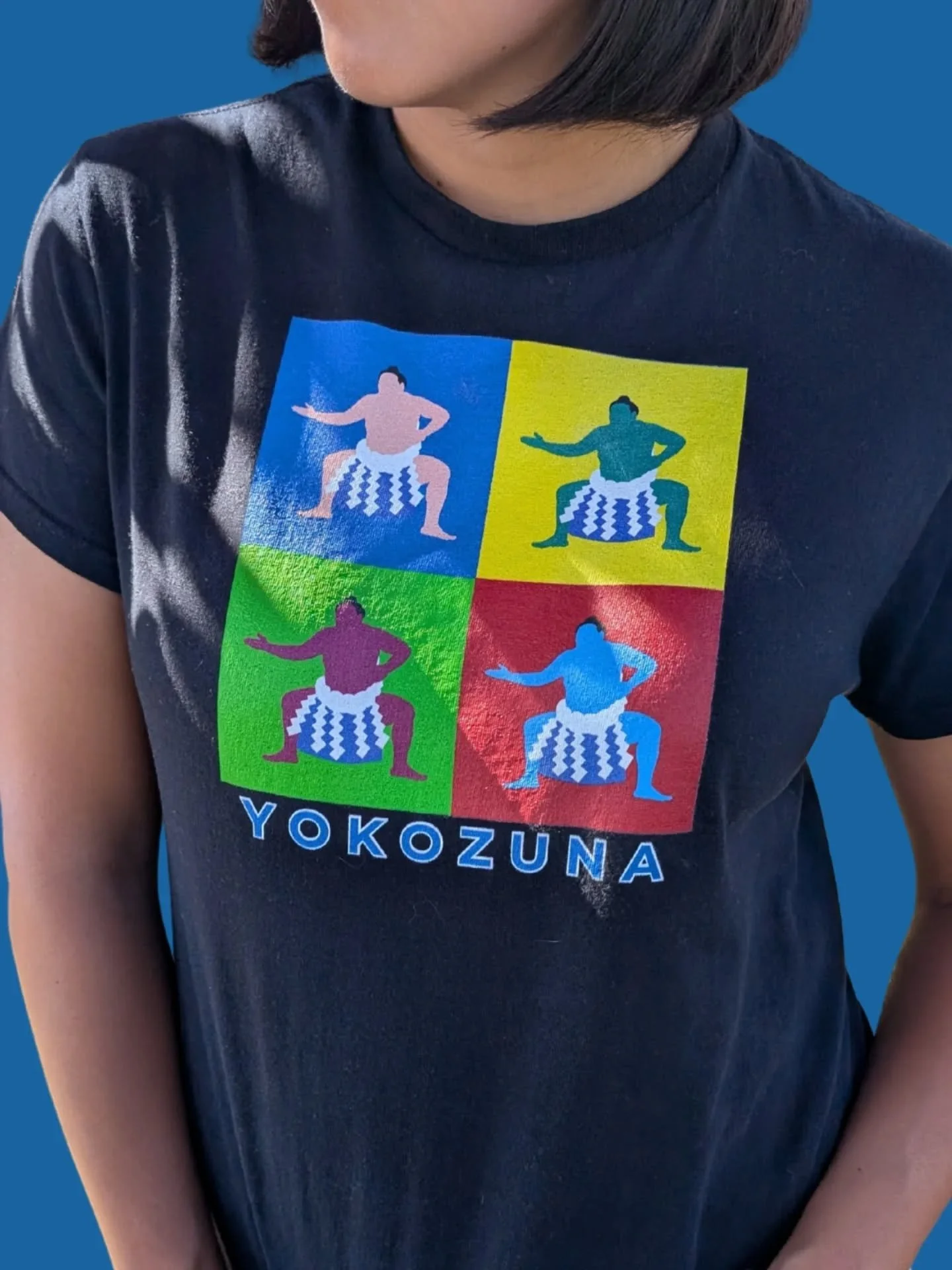 The highest rank in sumo. The boldest shirt in your closet. 👊

The Pop Yokozuna tee brings the raw power of a Yokozuna to life in full pop art color. You're not just wearing a shirt. You're wearing the best of the best!

Tag a friend who has that Ch