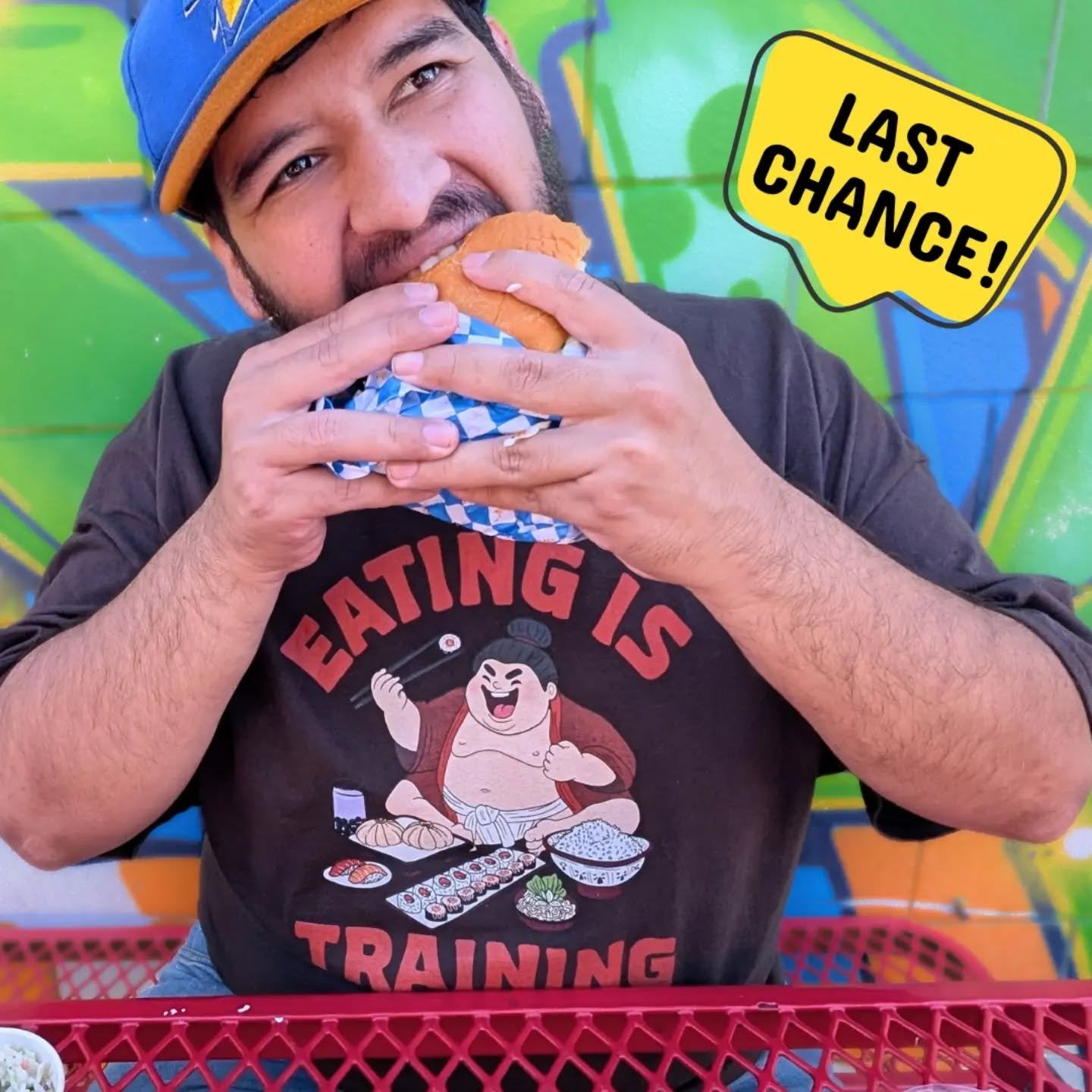 LAST CHANCE - These designs are&nbsp;leaving the shop September 14 and once they're gone, they're&nbsp;gone. Had your eye on one of these fan faves? Now is the time!

cheekysumo.com

🍔 Eating is Training

🧂 Salty Hoshoryu

🧢 SUMO Cap 

Every basho