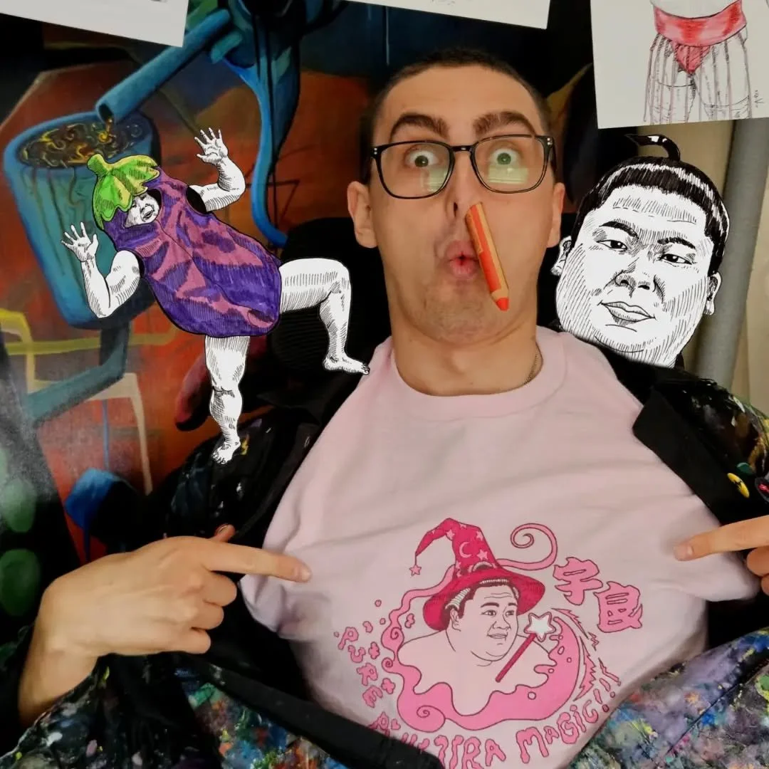 ✨Meet the magic maker. 🎩

We are SO excited to introduce our first ever international collaboration &mdash; the incredibly talented Szymon Kwinto , a professional animator, illustrator and artist based in the UK, and an absolute sumo superfan.

&quo