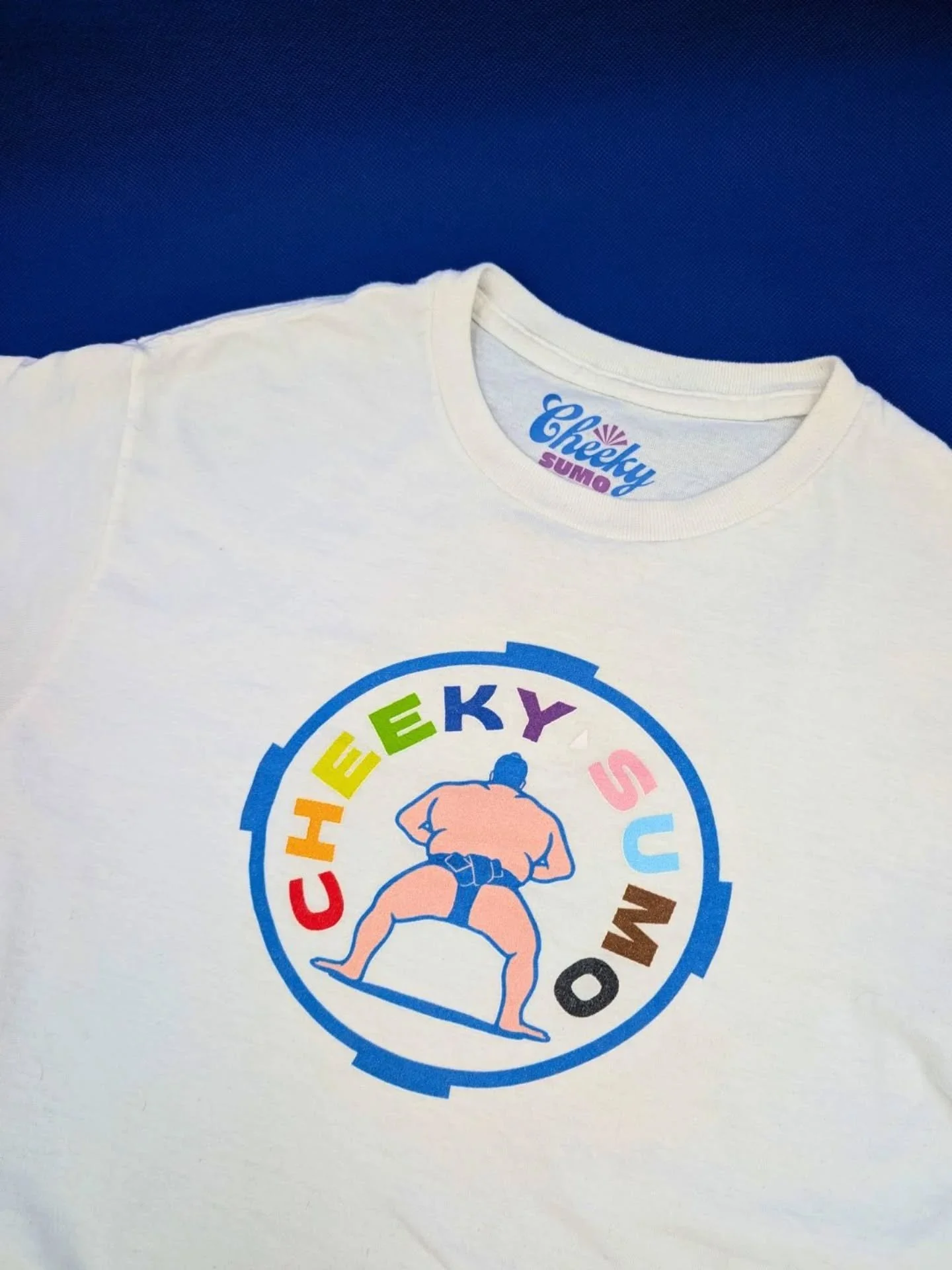 The dohyo doesn't care who you are. Neither do we. 🌈

Introducing the Cheeky Sumo Pride Tee &mdash; our iconic round logo bursting with rainbow color. Same cheeky energy you know and love, just louder.

Proud to love sumo. Proud to love #Pride

#che