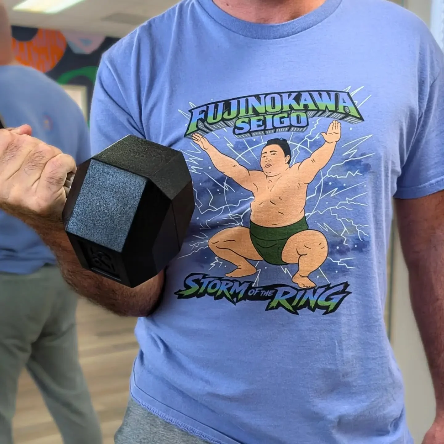 Sekiwake debut, and he swept all three ozeki. 💪 Storm of the Ring is looking pretty accurate right now! Shop Fujinokawa now at cheekysumo.com 

#Sekiwake #Fujinokawa #StormOfTheRing #SumoWrestling #CheekySumo