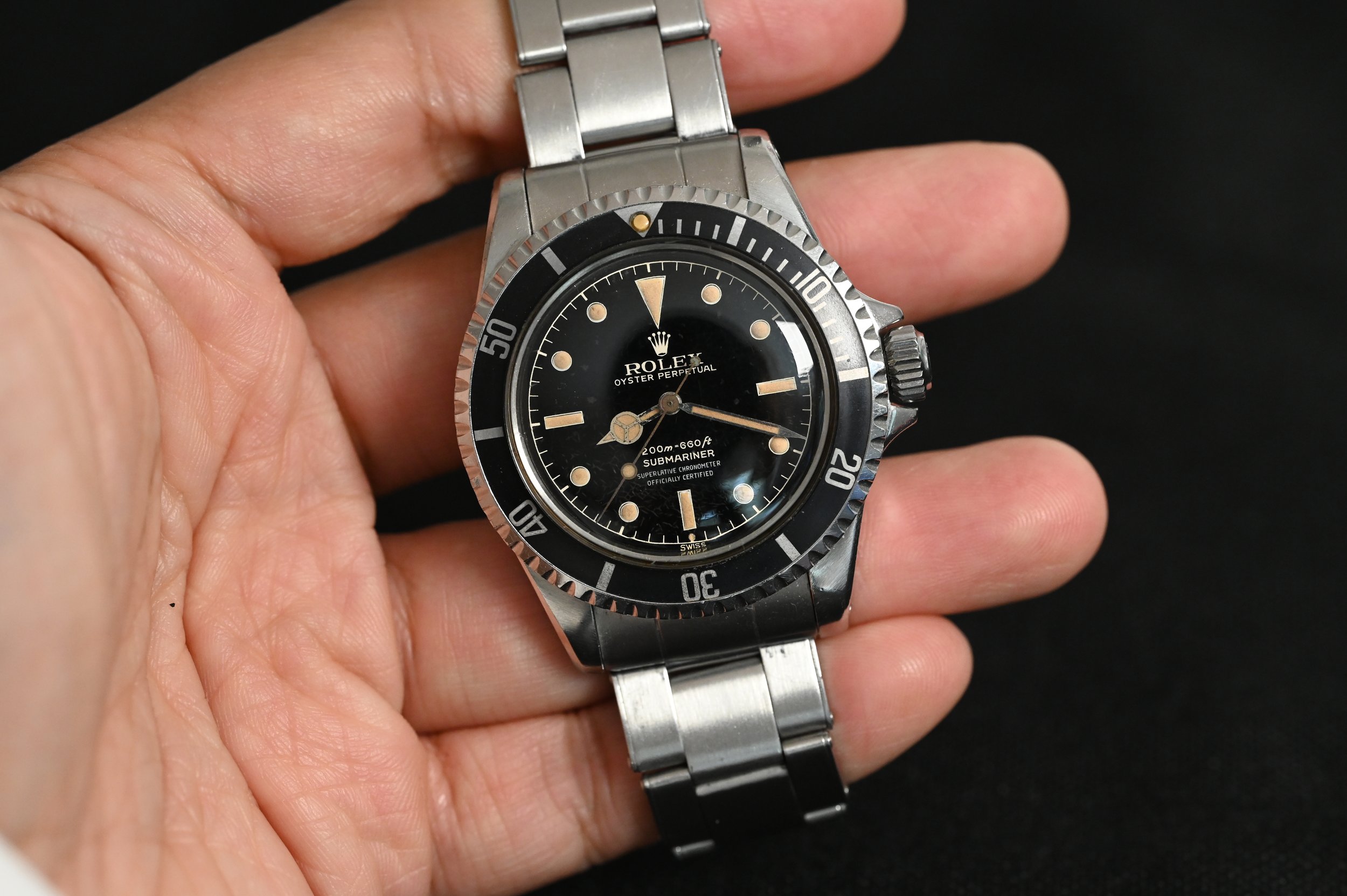 Rolex 5512 Gilt Submariner "4-line Chapter Ring" (On Hold)