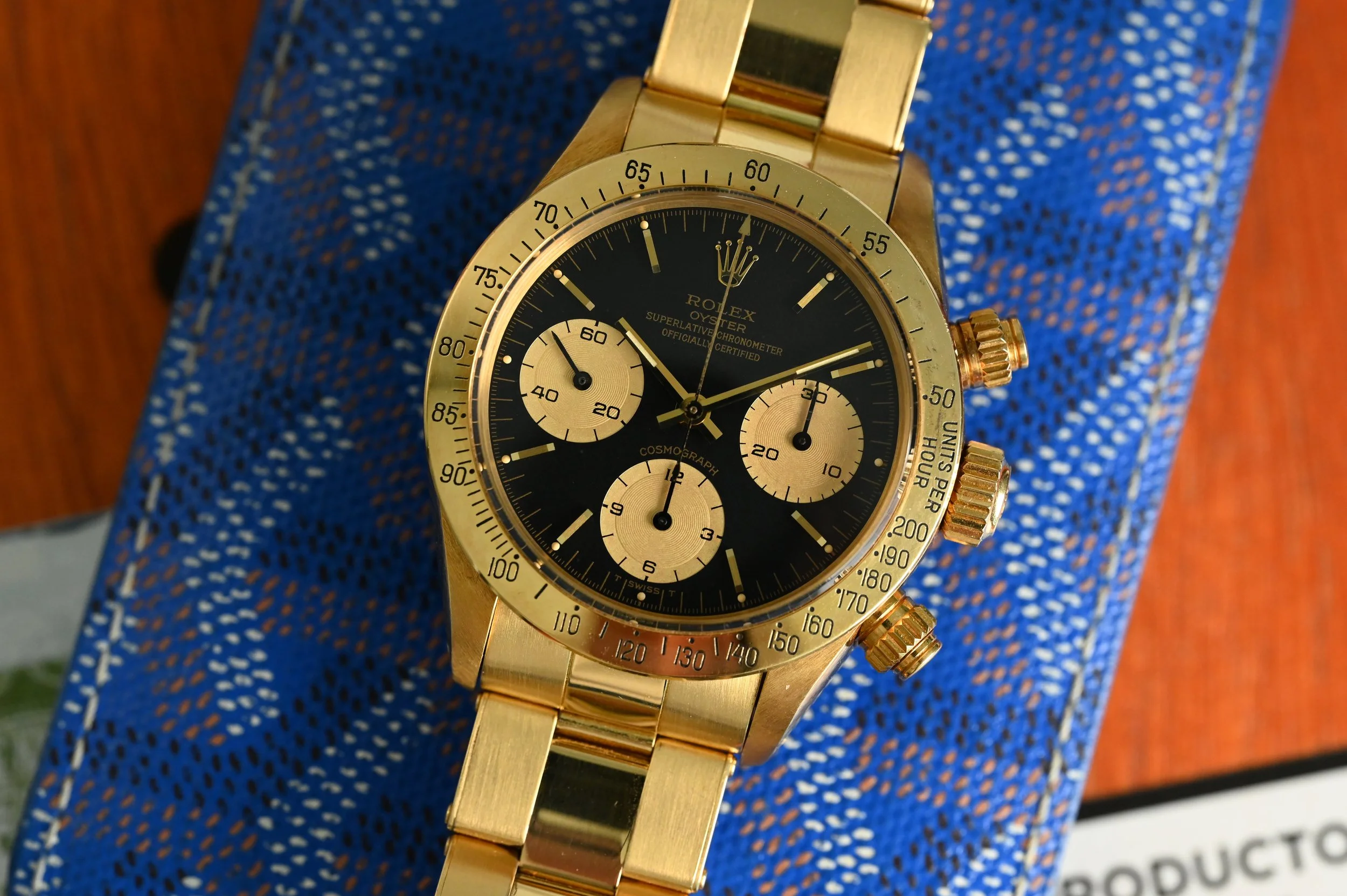 Rolex 6265 Daytona 18kt YG