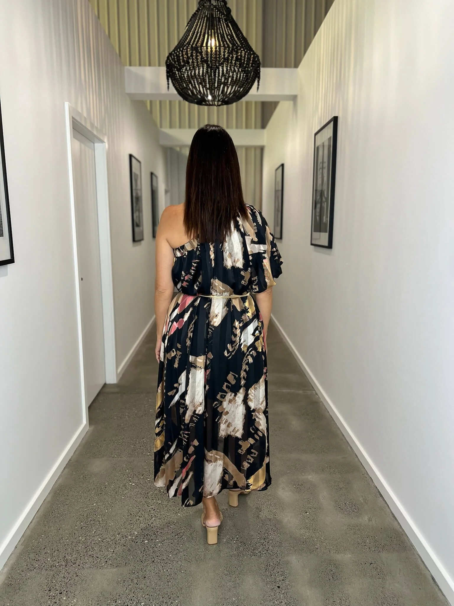 KSS-dress-hire-Kerry-Brownell-dress-black-pattern-strapless-pleated-Valentina-maxi-14.jpeg
