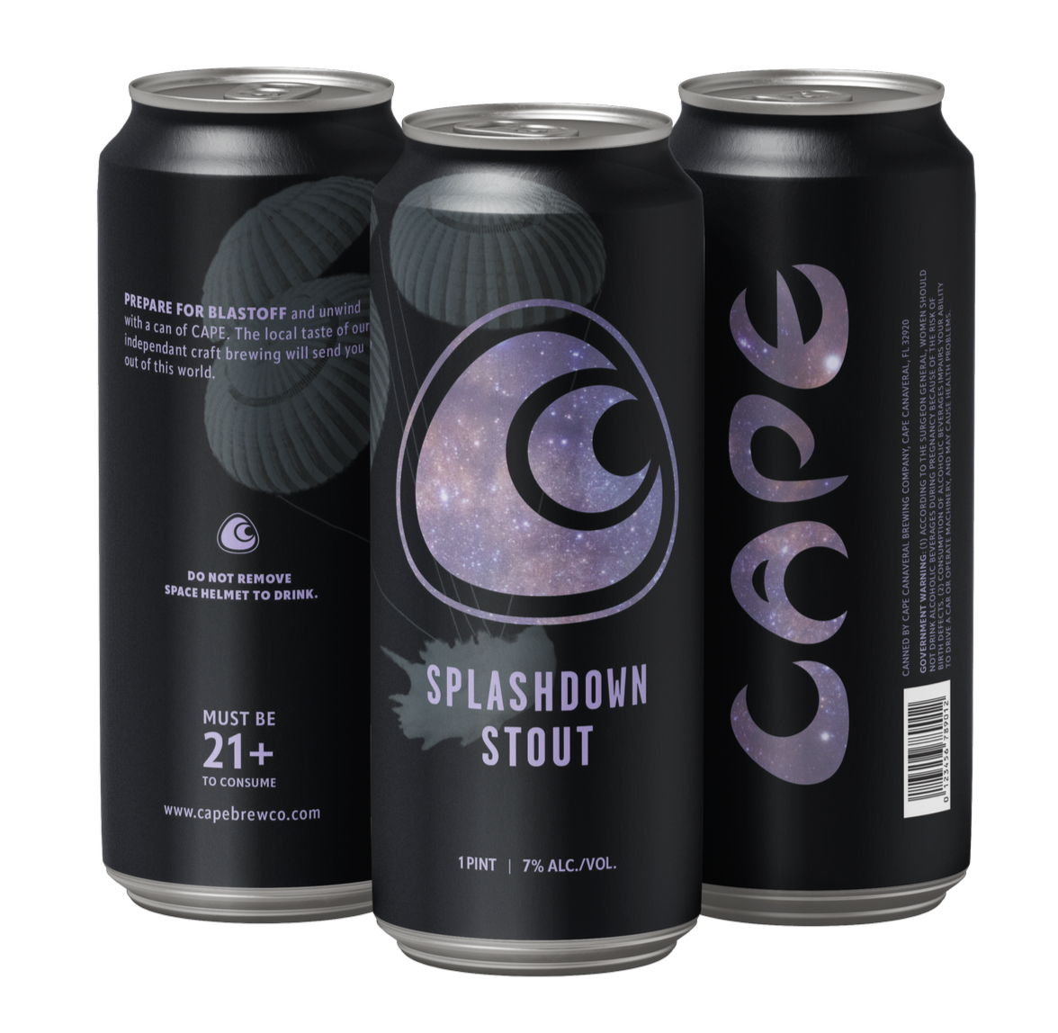 Splashdown Stout CAPE Beer