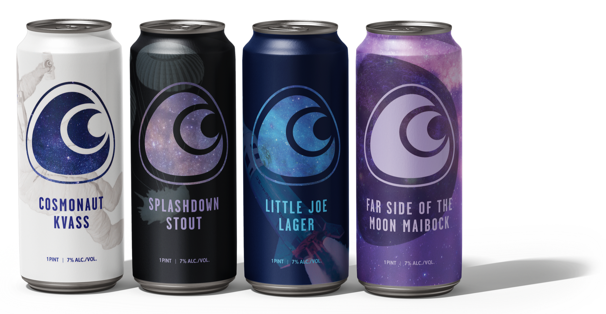 4 Cape Canaveral Beer Cans