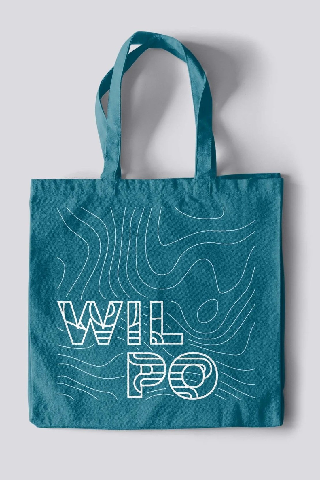 Blue Wilpo Tote Bag