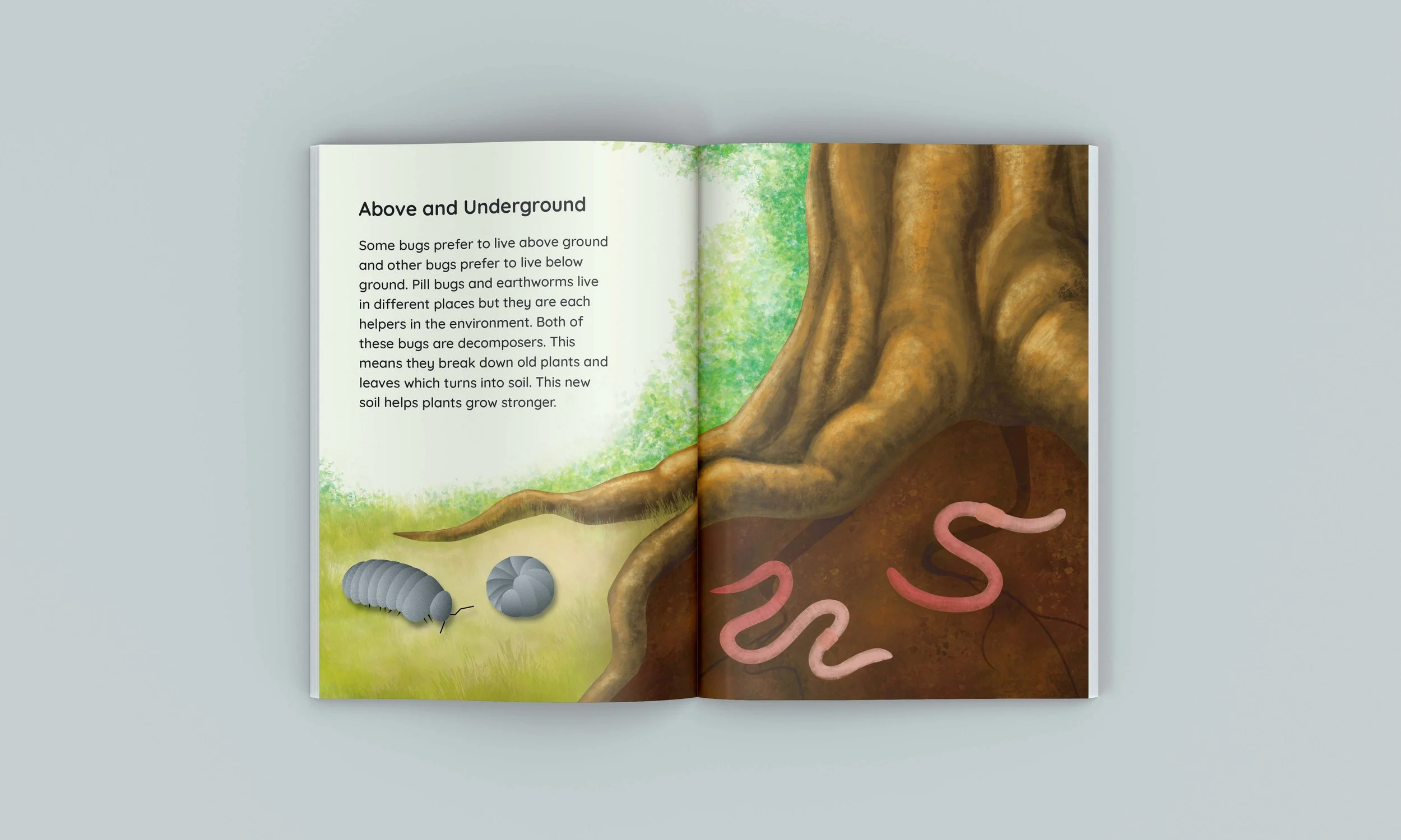 Above and Underground illustration